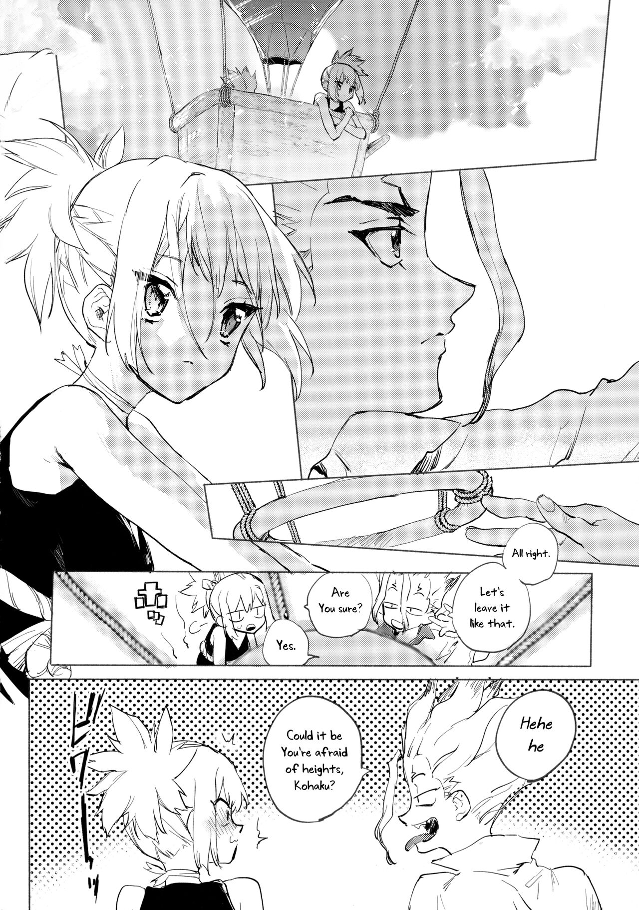 (The ROCK 2) [tcnc (Serizawa Nae)]Sekki Sekai de Mabushii Natsu(Dr. STONE) [English] [Uncle Bane] Page 9