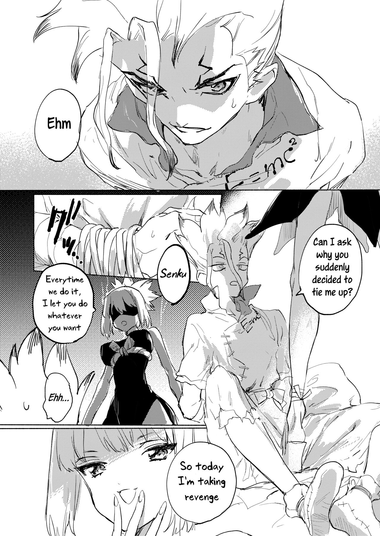 [Serizawa Nae]Koha ga Senchin wo Pero Suru Manga(Dr. STONE) [English] [Uncle Bane] Page 2