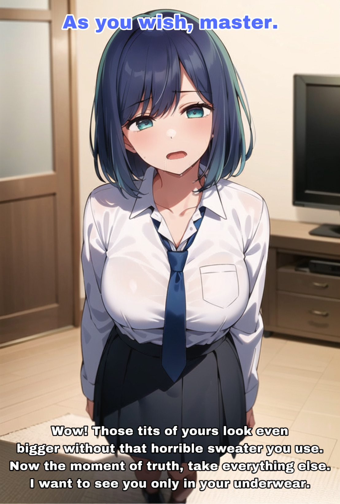 Akane Kurokawa ~Netorare~ NTR Rape - Oshi no Ko[@IdeAnka2024_326] [English][AI Generated] Page 14