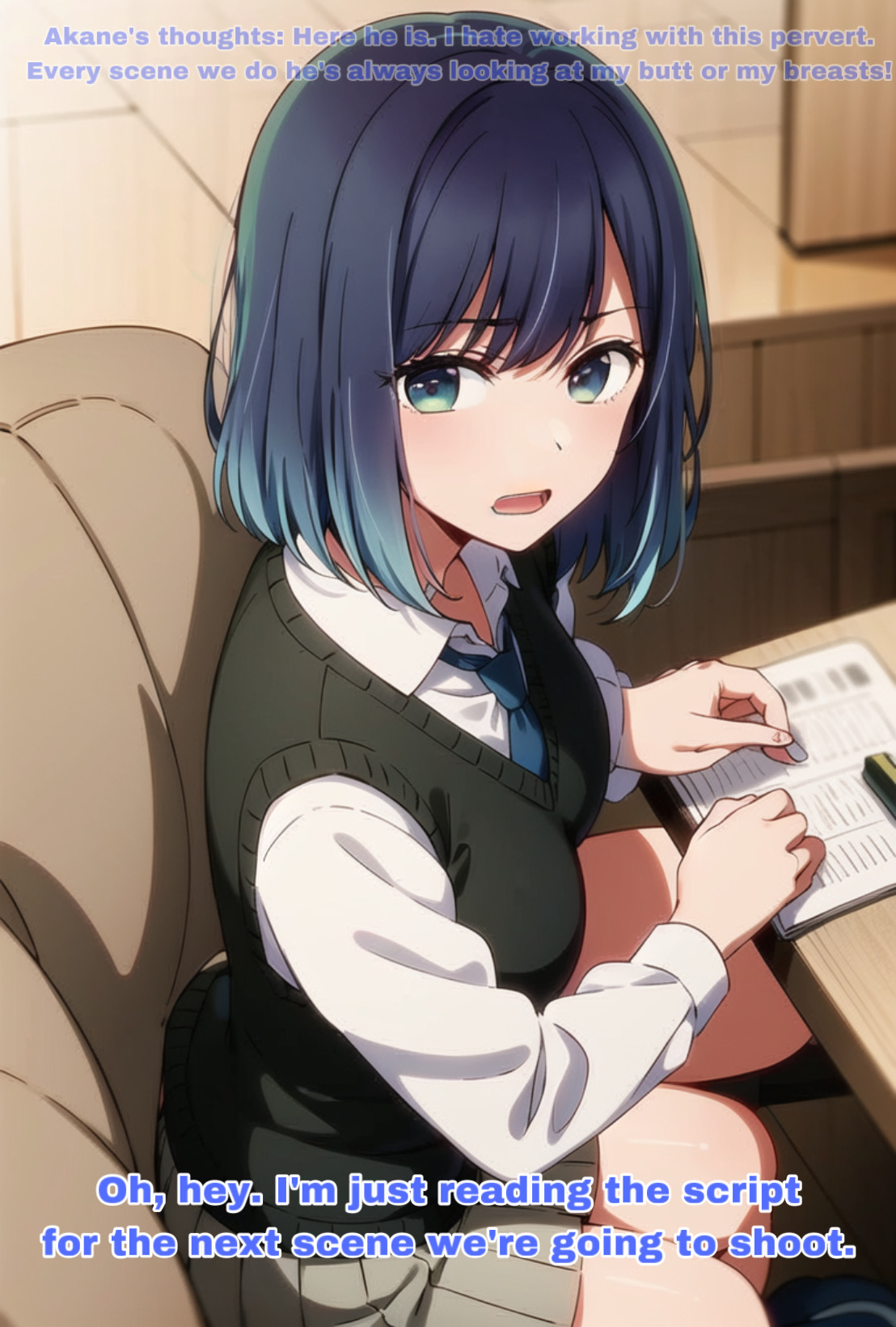 Akane Kurokawa ~Netorare~ NTR Rape - Oshi no Ko[@IdeAnka2024_326] [English][AI Generated] Page 7