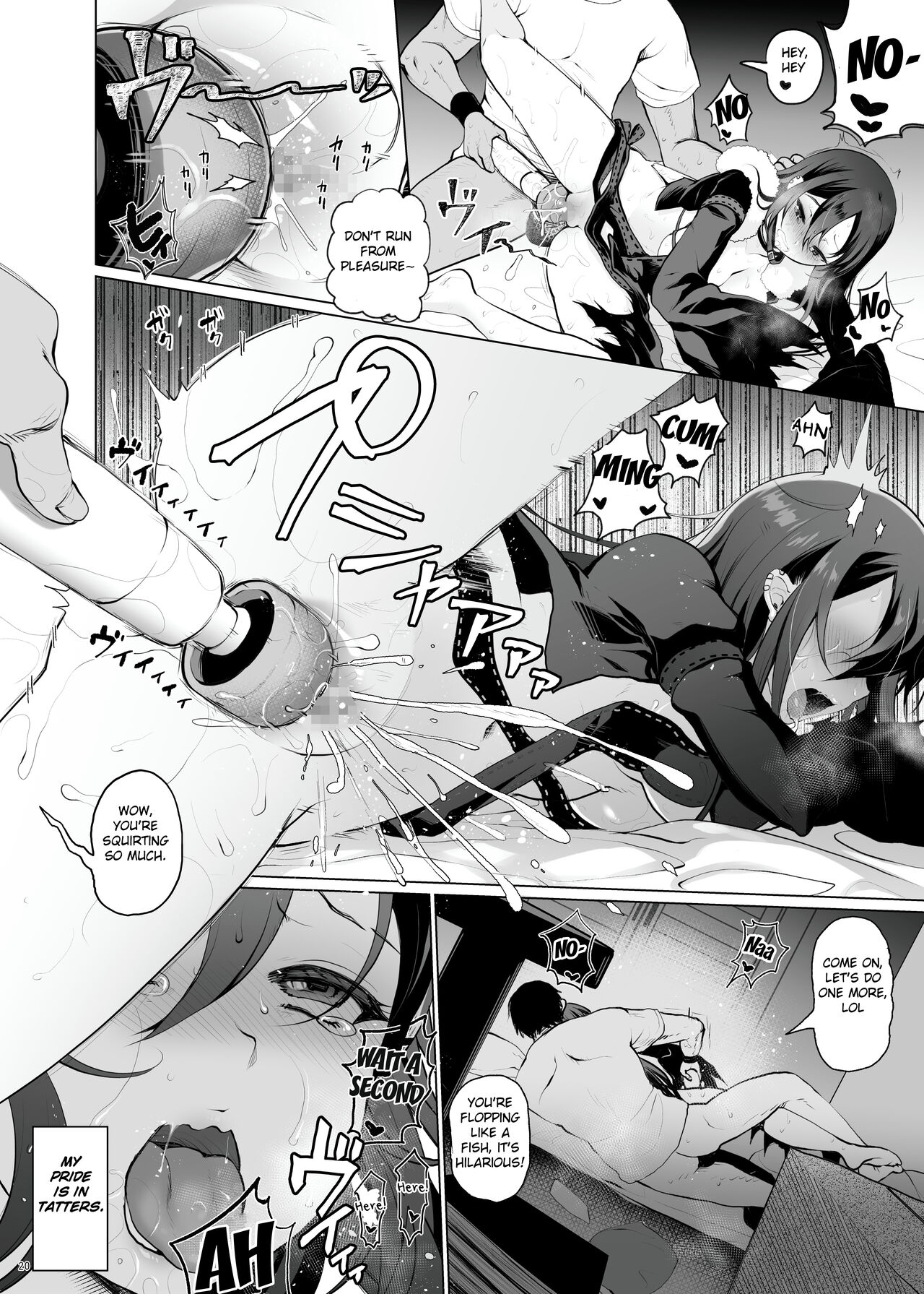 [Kuma-tan Flash! (Kumao Mofumofu)]Konya Sabishii Hinageshi wa(Fate/Grand Order) [English] [Digital] Page 20
