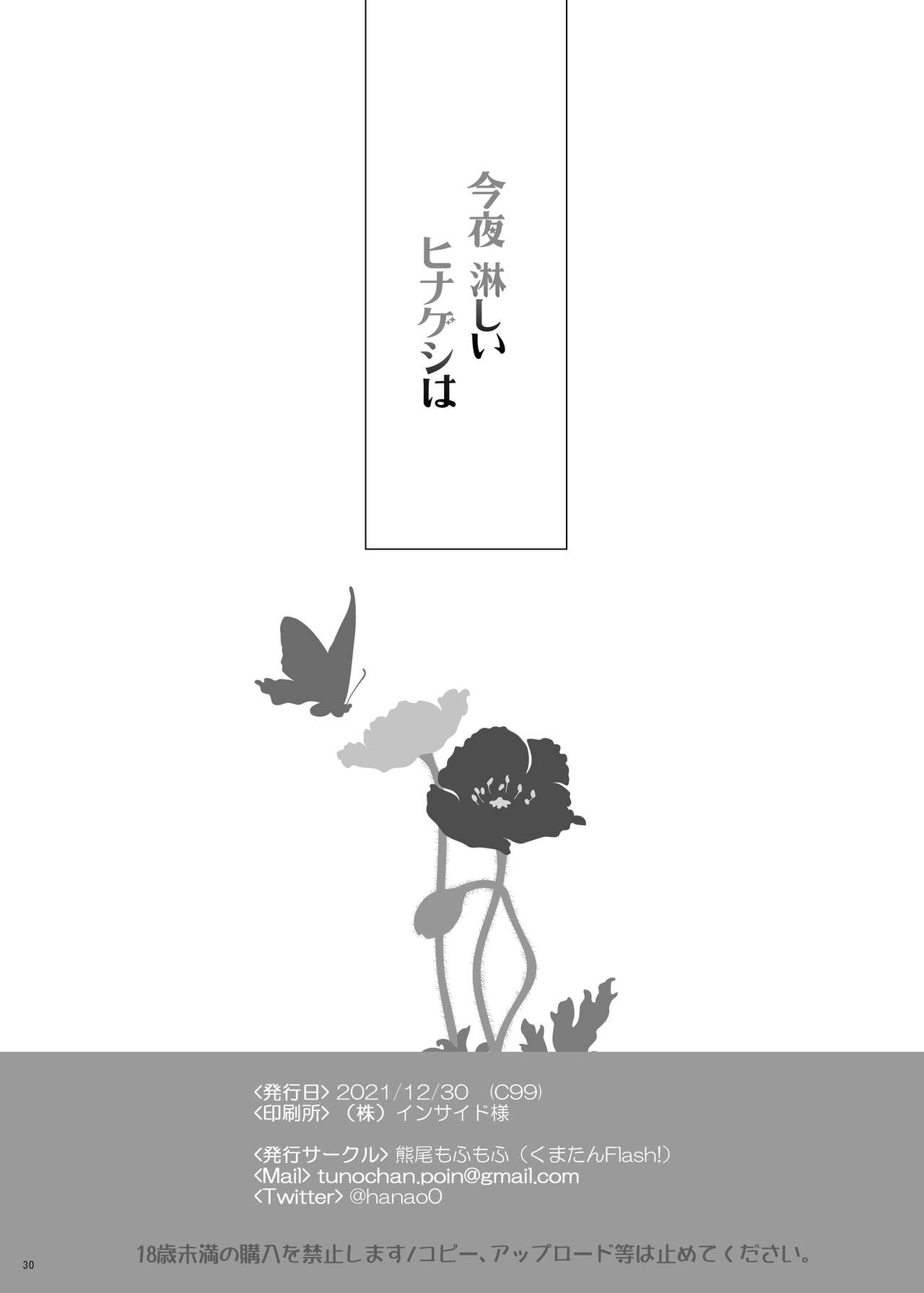 [Kuma-tan Flash! (Kumao Mofumofu)]Konya Sabishii Hinageshi wa(Fate/Grand Order) [English] [Digital] Page 30