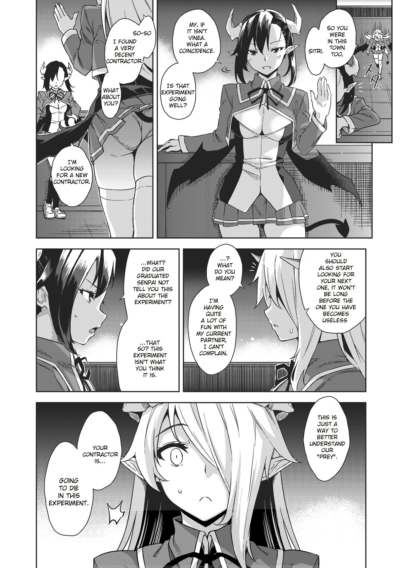 [Misaki (Mikemono Yuu)]Akuma de JK -Makai Appli de Harem Shiken-[English] [SDTLs] [Decensored] [Digital] Page 43