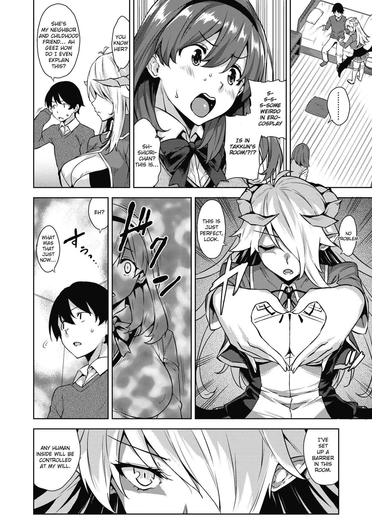 [Misaki (Mikemono Yuu)]Akuma de JK -Makai Appli de Harem Shiken-[English] [SDTLs] [Decensored] [Digital] Page 7