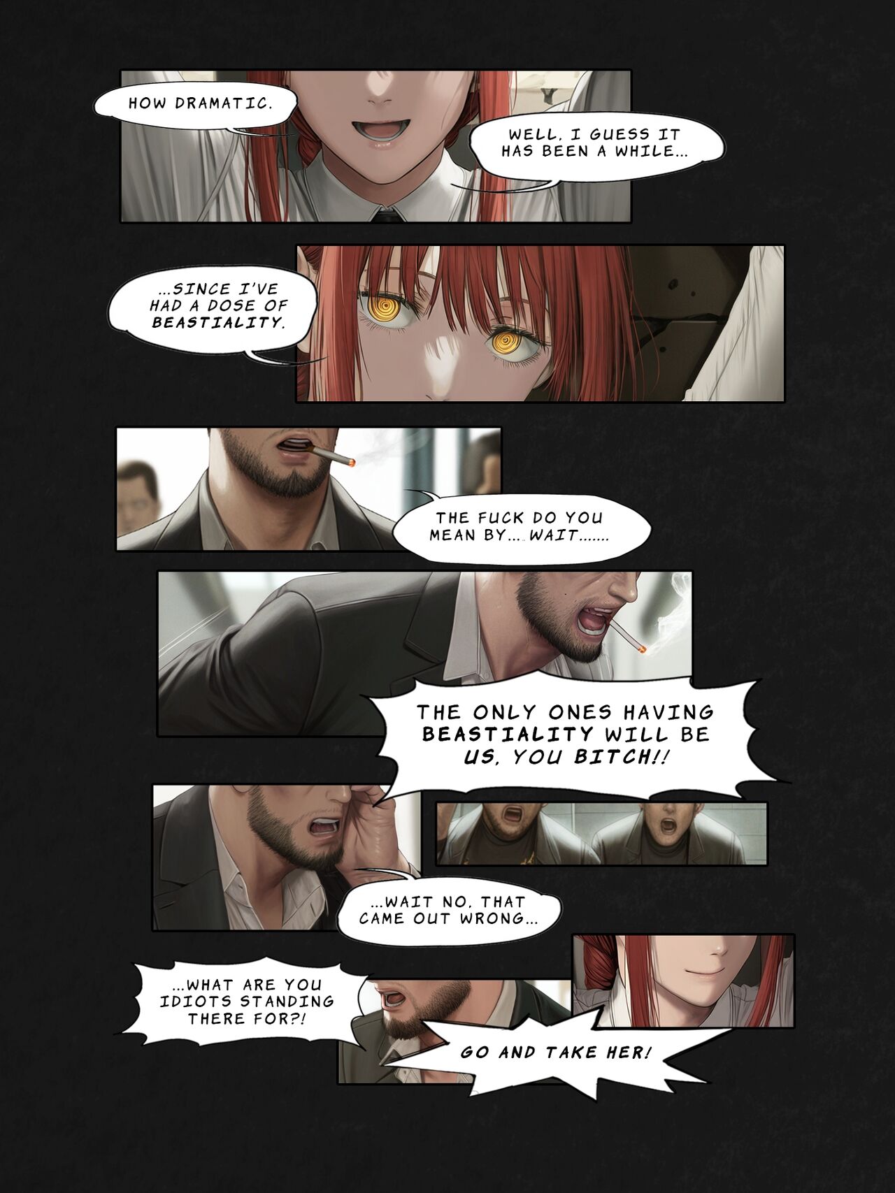 A Makima Doujin: The Day They Controlled a Devil[FEFanatica/AI Assisted] Page 13