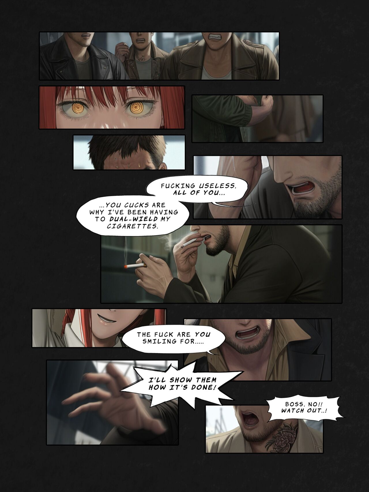 A Makima Doujin: The Day They Controlled a Devil[FEFanatica/AI Assisted] Page 14