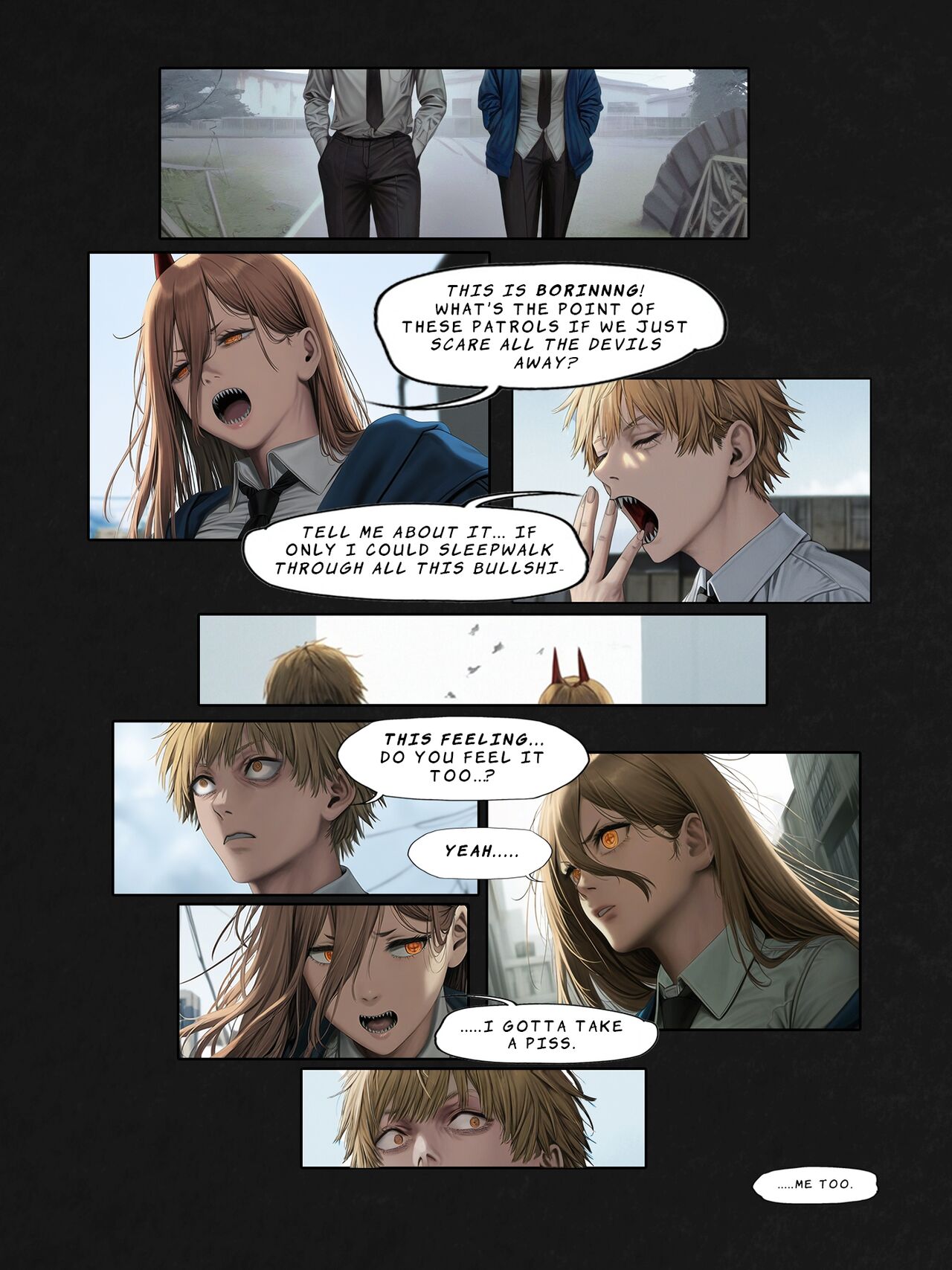 A Makima Doujin: The Day They Controlled a Devil[FEFanatica/AI Assisted] Page 38