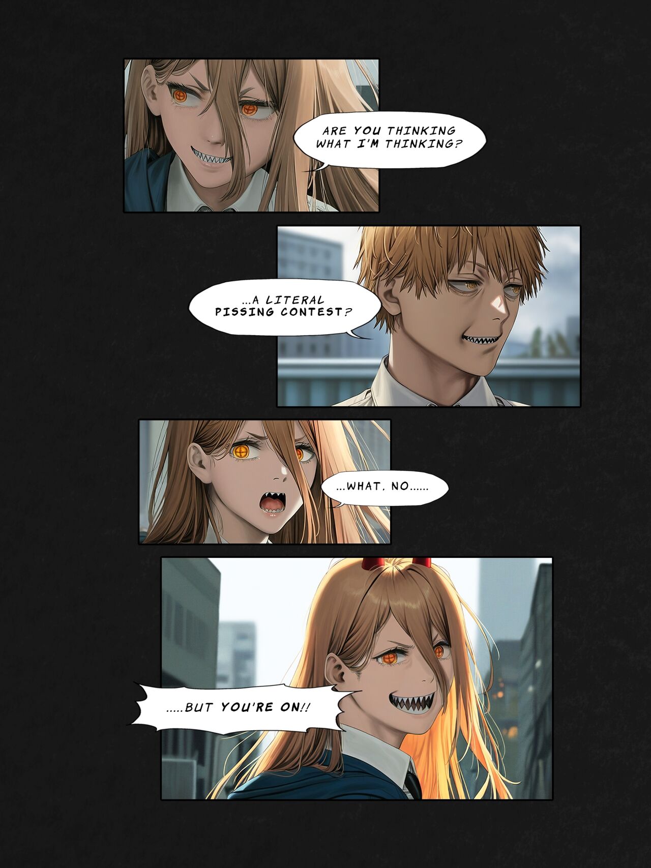 A Makima Doujin: The Day They Controlled a Devil[FEFanatica/AI Assisted] Page 39
