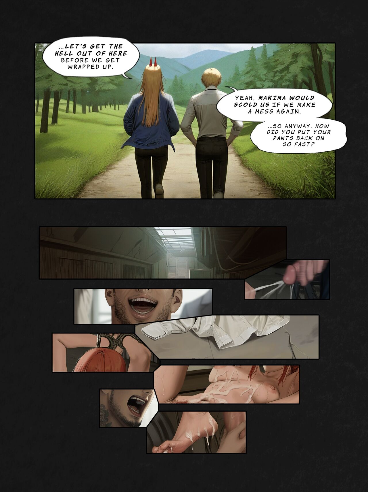 A Makima Doujin: The Day They Controlled a Devil[FEFanatica/AI Assisted] Page 46
