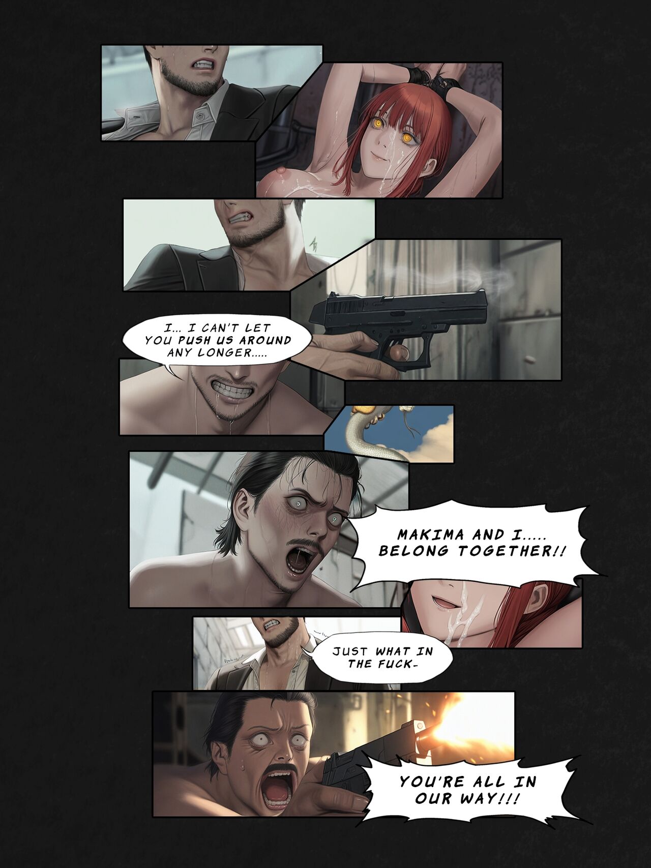 A Makima Doujin: The Day They Controlled a Devil[FEFanatica/AI Assisted] Page 53