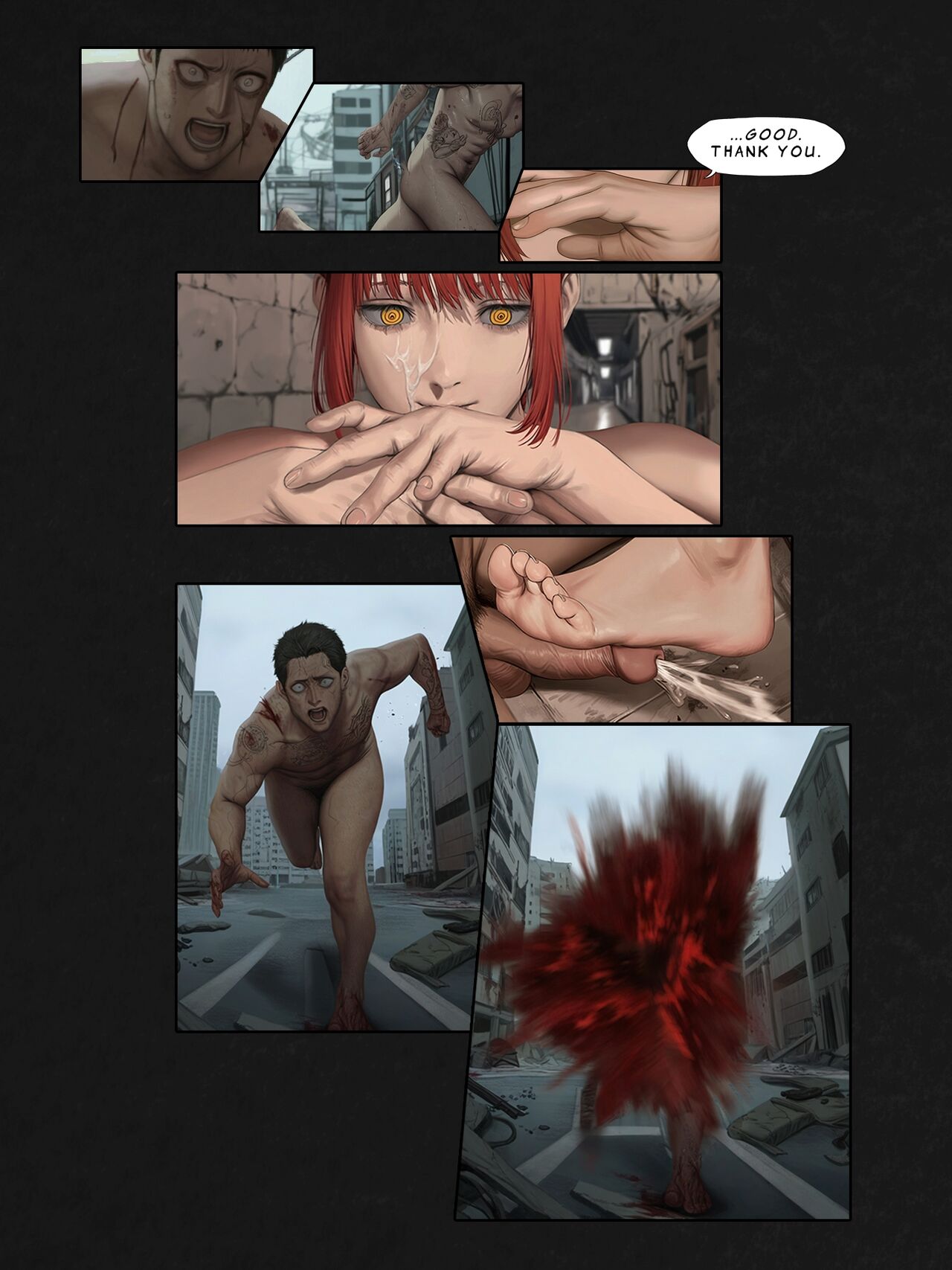 A Makima Doujin: The Day They Controlled a Devil[FEFanatica/AI Assisted] Page 59