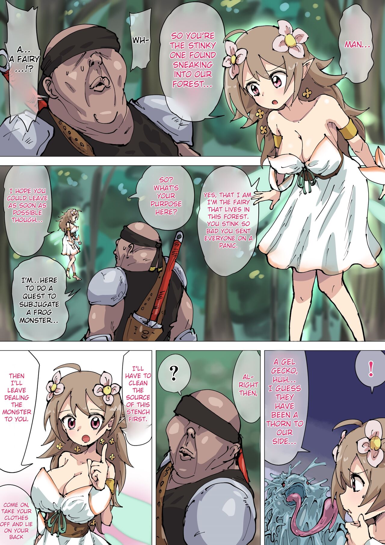[Urushi Uroro]Yousei no Chinkasu Souji | The Fairy's Smegma Cleaning[English] Page 1