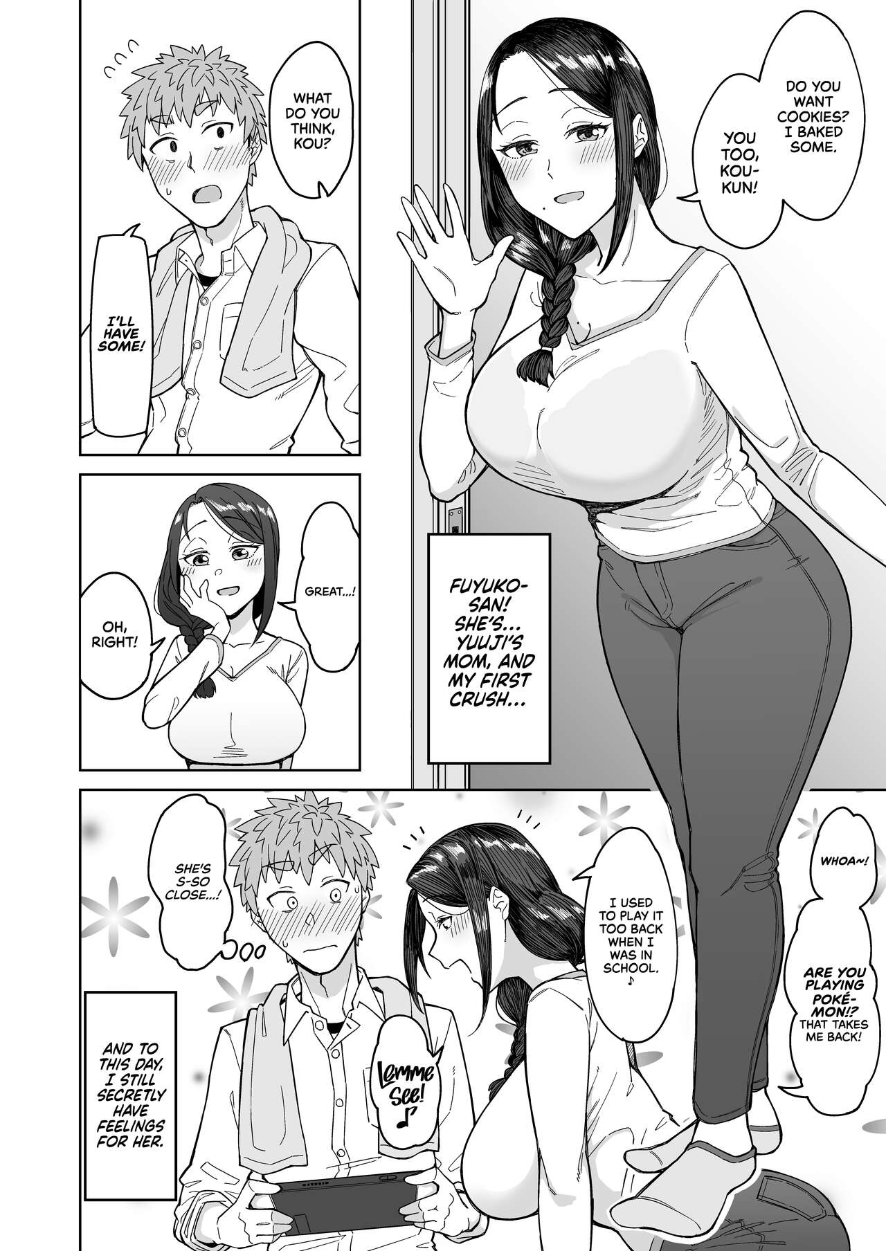 [Misaki (Akutenkou)]Hatsukoi no Hito wa, Tomodachi no Mama. | My First Love Is My Friend's Mom.[English] [RedLantern] Page 3