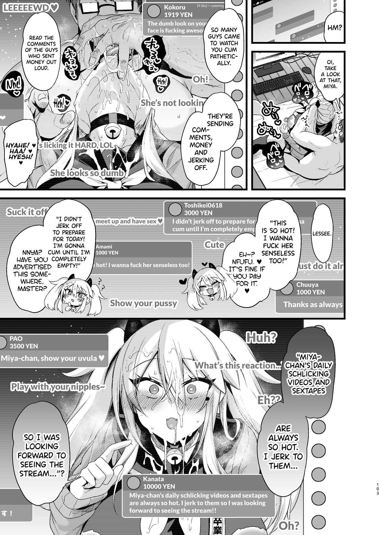 [Ririo Gatto (Kaenuco)]Miya-chan 1-nen Choukyou Ge | Miya-chan's Year-Long Training third part[English] [Digital] Page 102