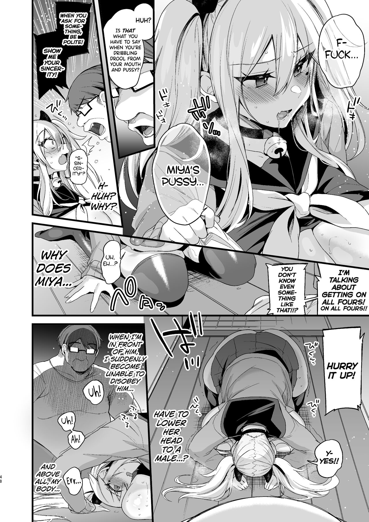 [Ririo Gatto (Kaenuco)]Miya-chan 1-nen Choukyou Ge | Miya-chan's Year-Long Training third part[English] [Digital] Page 47