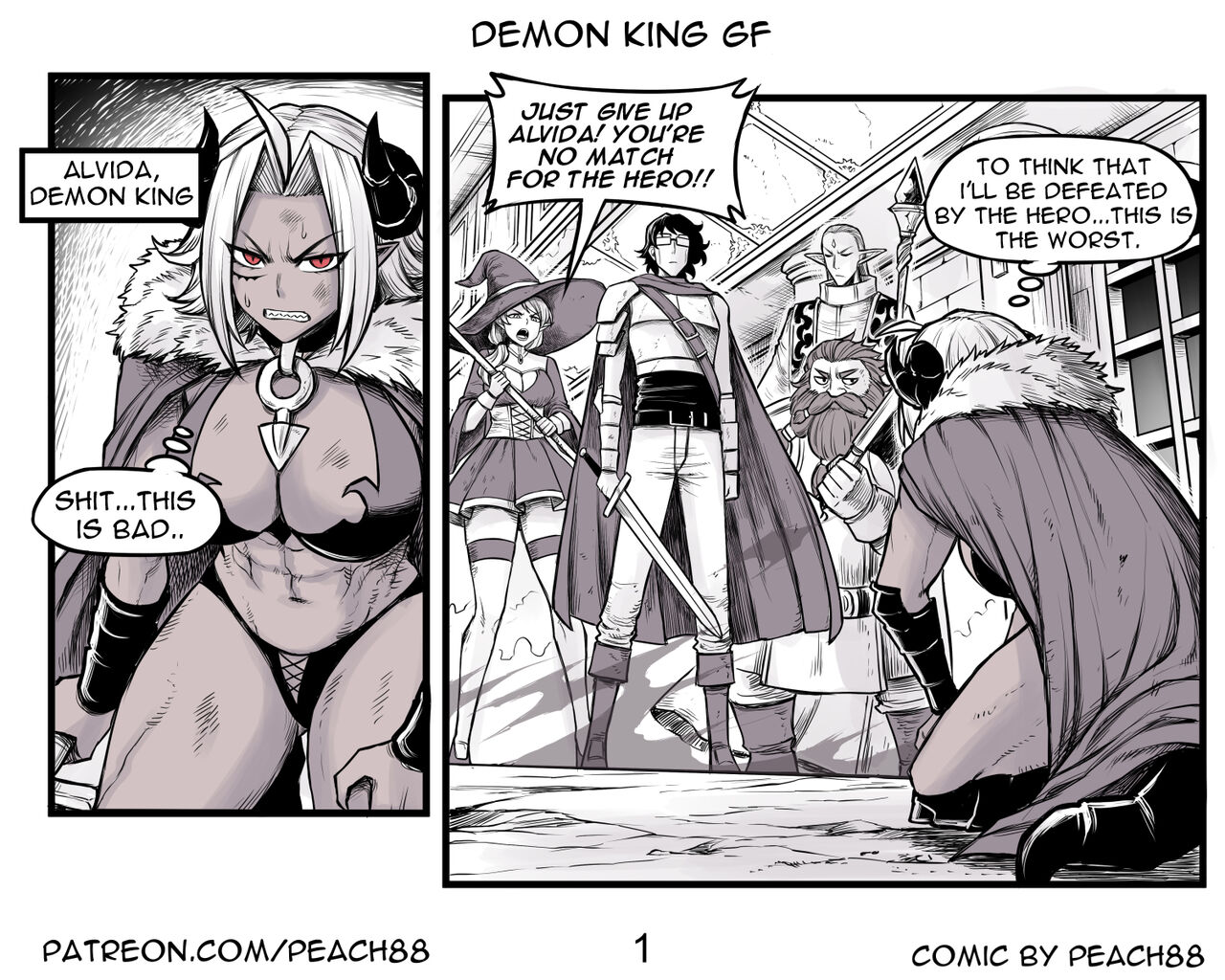 [PeaCh88]Demon King GF ch1-8(+Patreon extra) [English][ongoing] Page 2