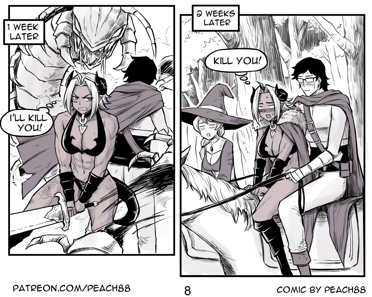 [PeaCh88]Demon King GF ch1-8(+Patreon extra) [English][ongoing] Page 9