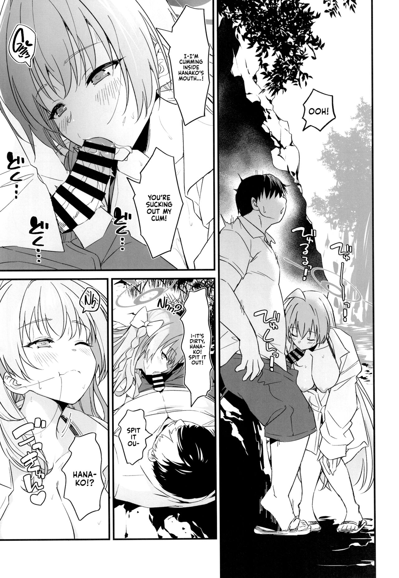 [AERODOG (inu)]Onanie Supporter Hanako |  Handjob Helper Hanako(Blue Archive) [English] [Bikkie Biter] [Digital] Page 12