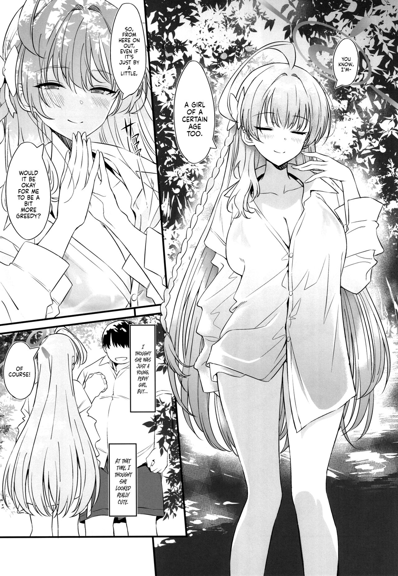 [AERODOG (inu)]Onanie Supporter Hanako |  Handjob Helper Hanako(Blue Archive) [English] [Bikkie Biter] [Digital] Page 4