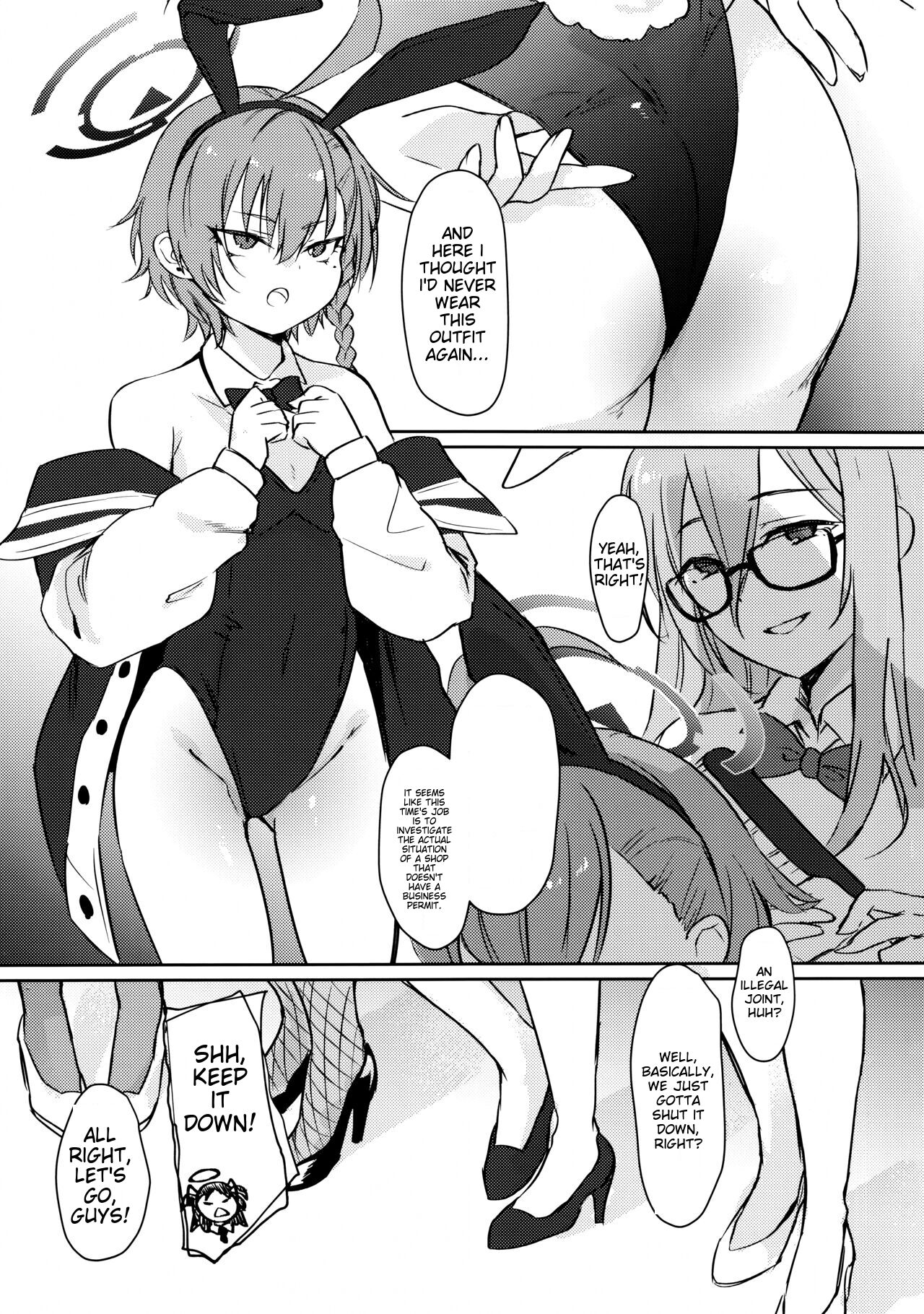 (C103) [Miracle Syrup (Shitimirin)]Sakusen Zokkou!(Blue Archive) [English] [MTL] Page 2