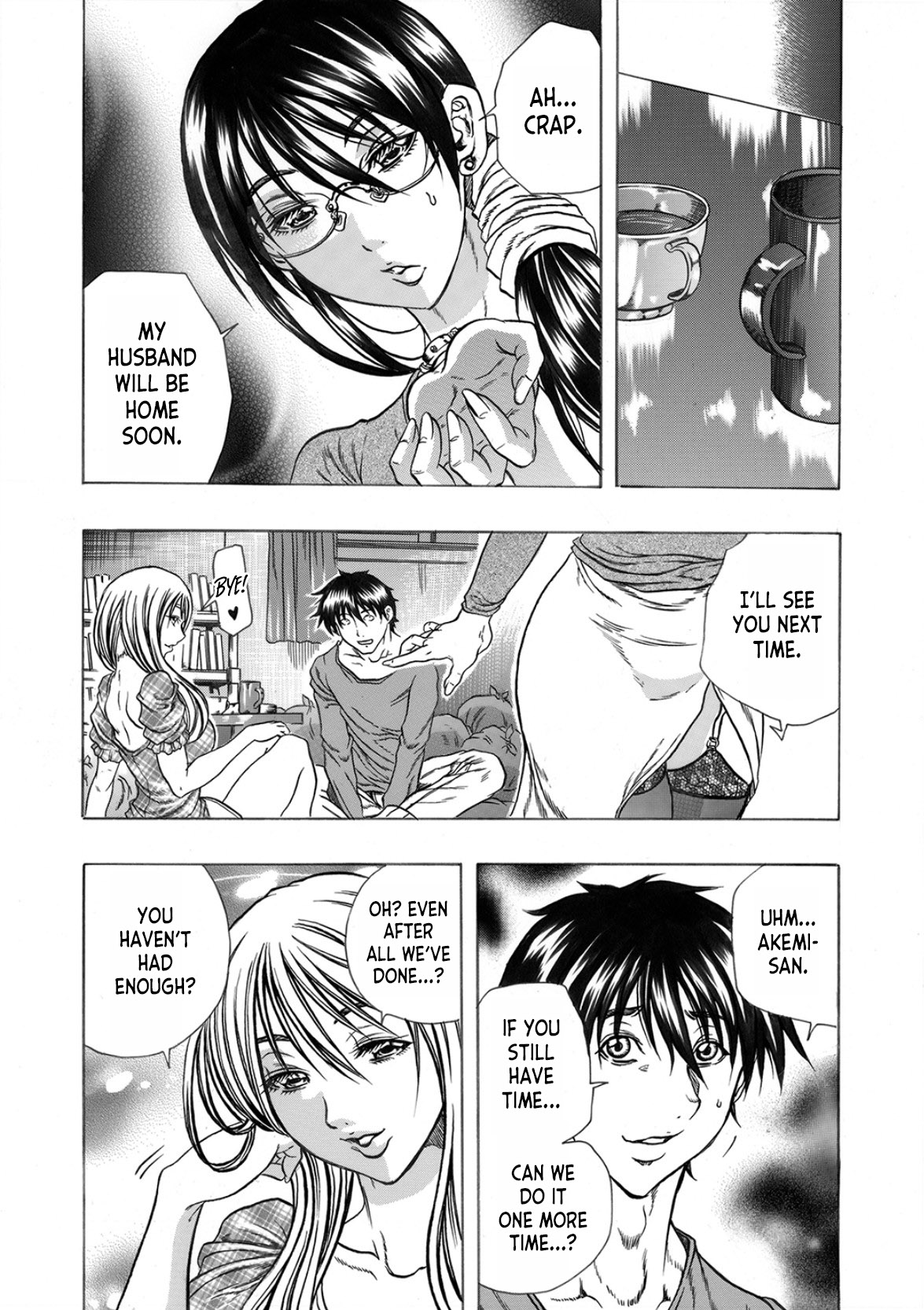 [Tachibana Naoki]Tonari no Okusan w Kachiku Ni Suru 13 No Houhou 1 | 13 Ways to Domesticate Your Neighbor's Wife[English] [desudesu] Page 19