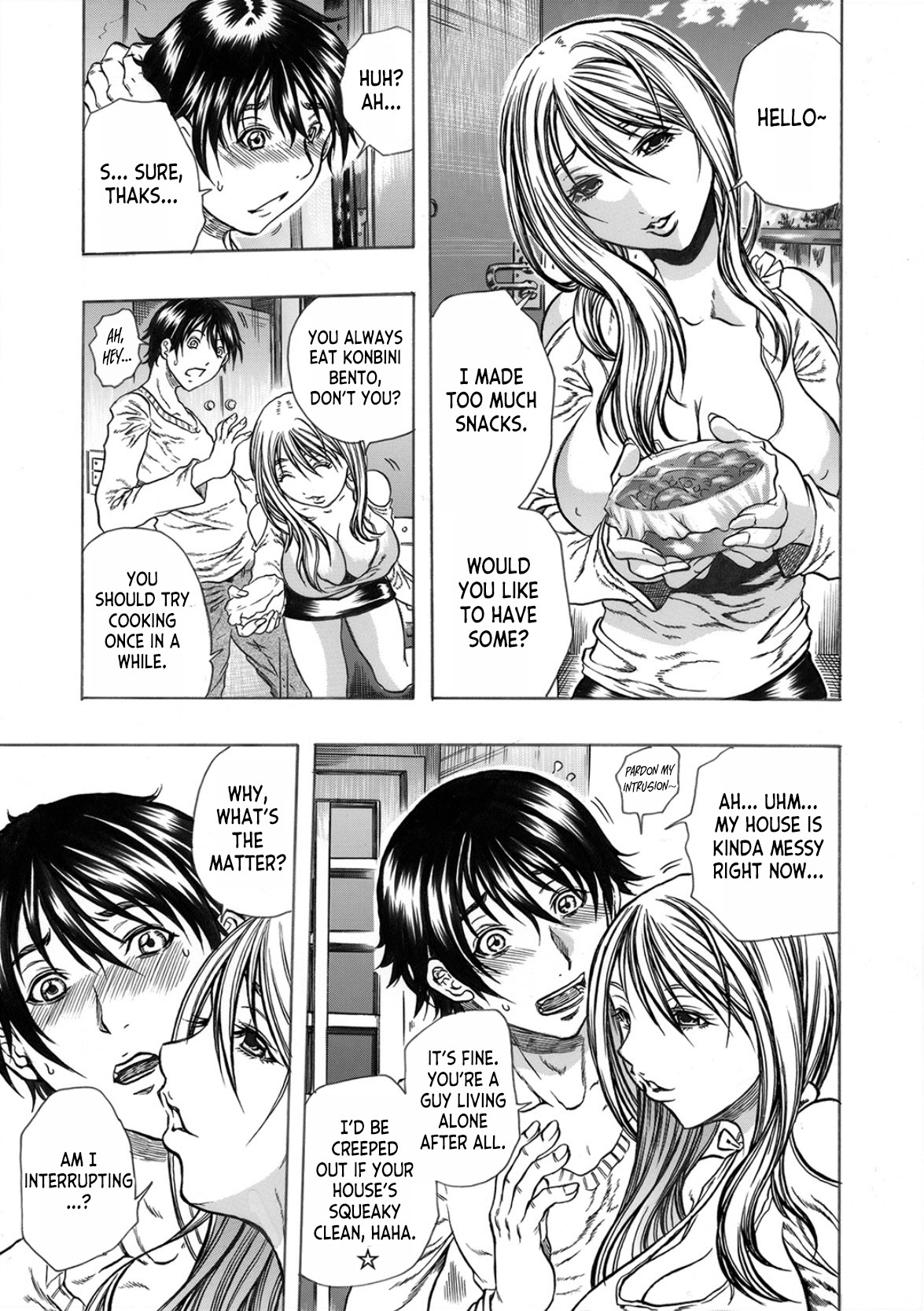 [Tachibana Naoki]Tonari no Okusan w Kachiku Ni Suru 13 No Houhou 1 | 13 Ways to Domesticate Your Neighbor's Wife[English] [desudesu] Page 4