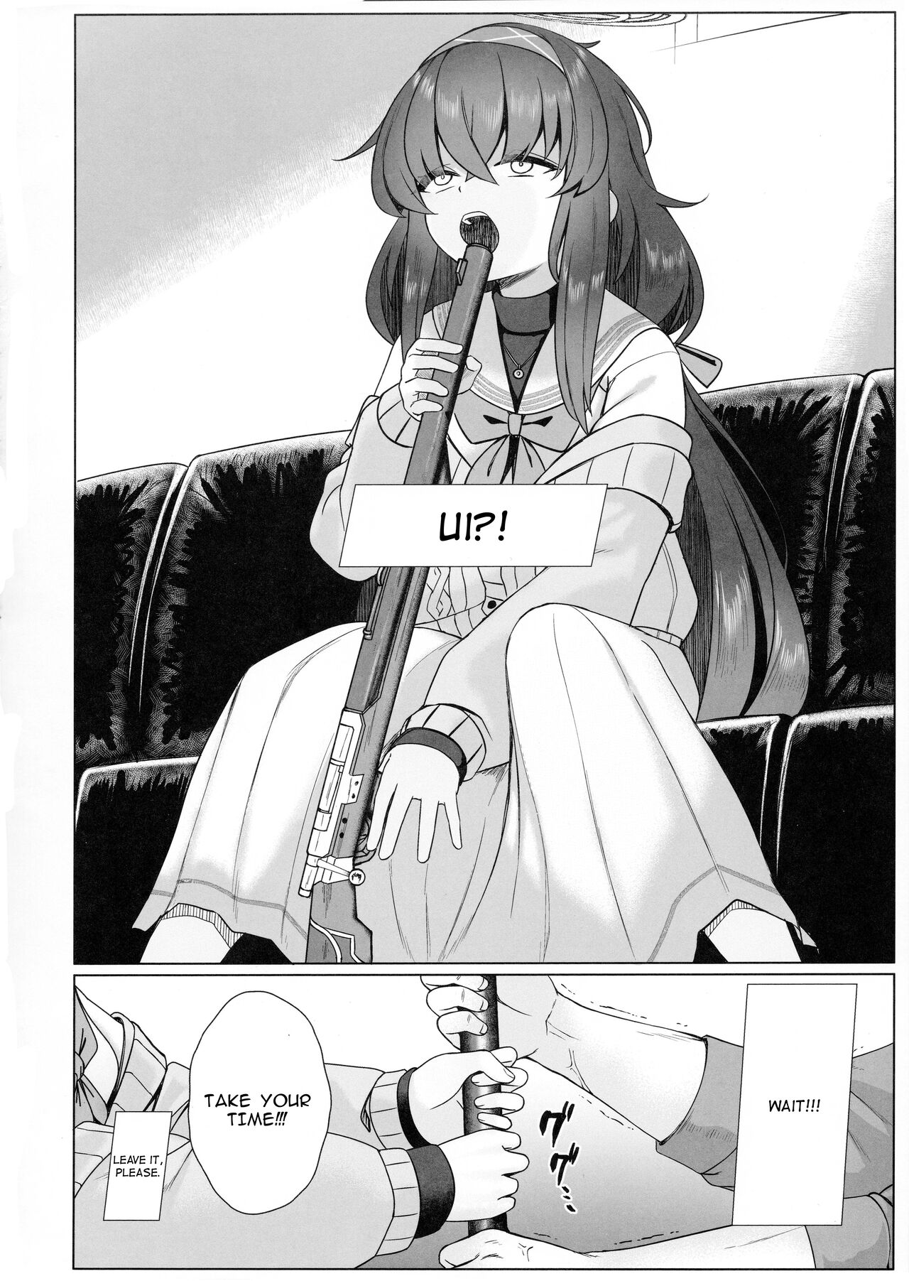 (C103) [Lactucopicrin (Momoiro Retas)]Ui no Usui Book | Ui's thin book(Blue Archive) [English] [Telegram_COHQTG] Page 5