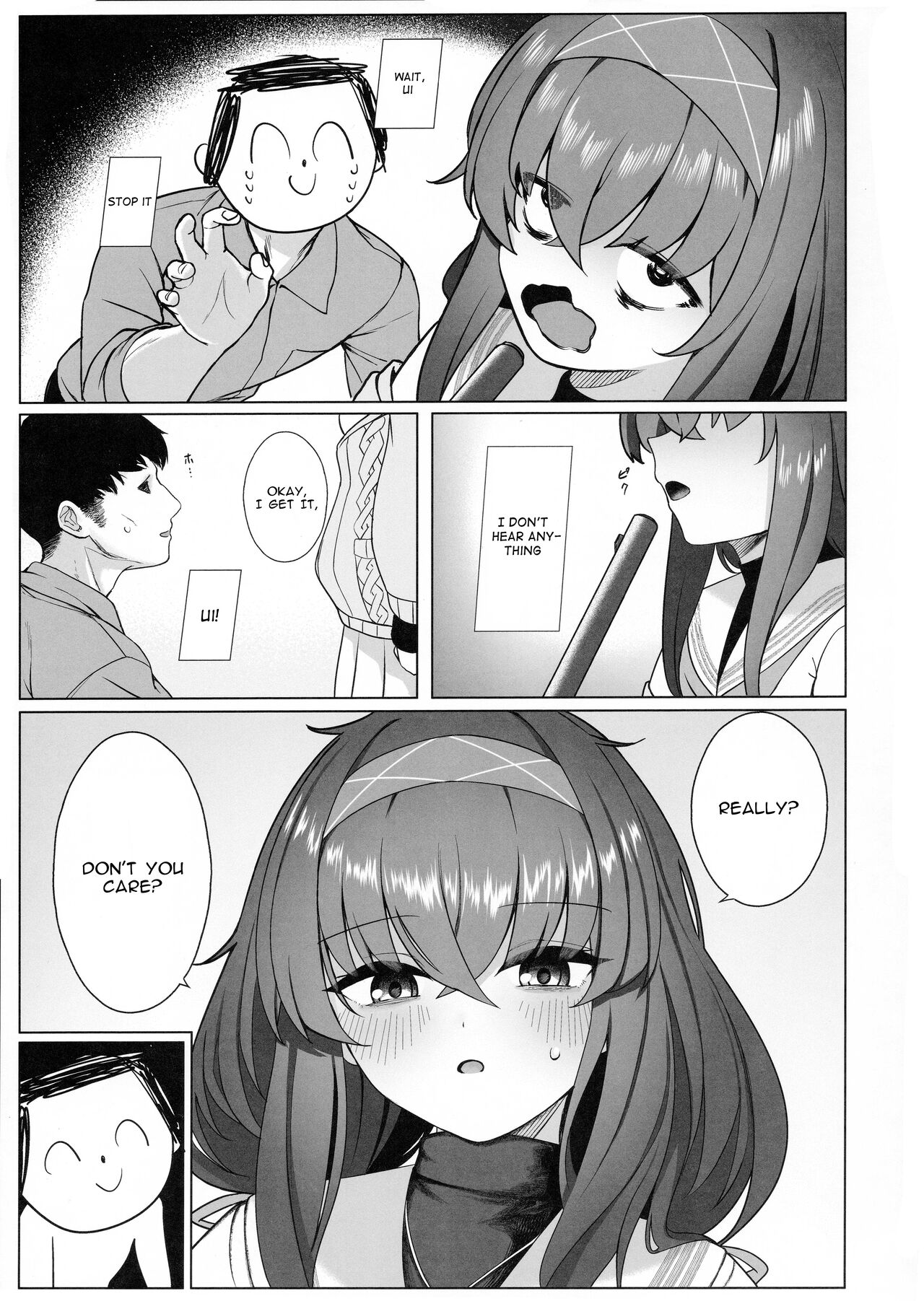 (C103) [Lactucopicrin (Momoiro Retas)]Ui no Usui Book | Ui's thin book(Blue Archive) [English] [Telegram_COHQTG] Page 6