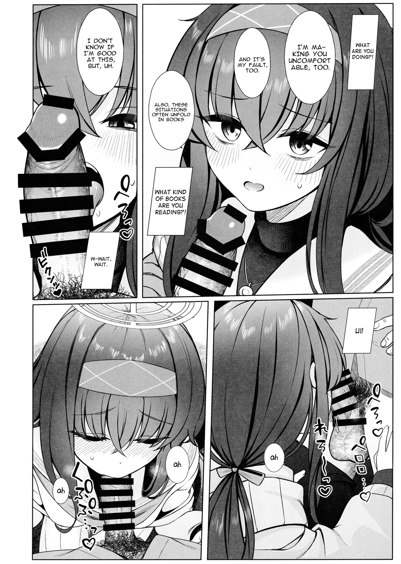 (C103) [Lactucopicrin (Momoiro Retas)]Ui no Usui Book | Ui's thin book(Blue Archive) [English] [Telegram_COHQTG] Page 9