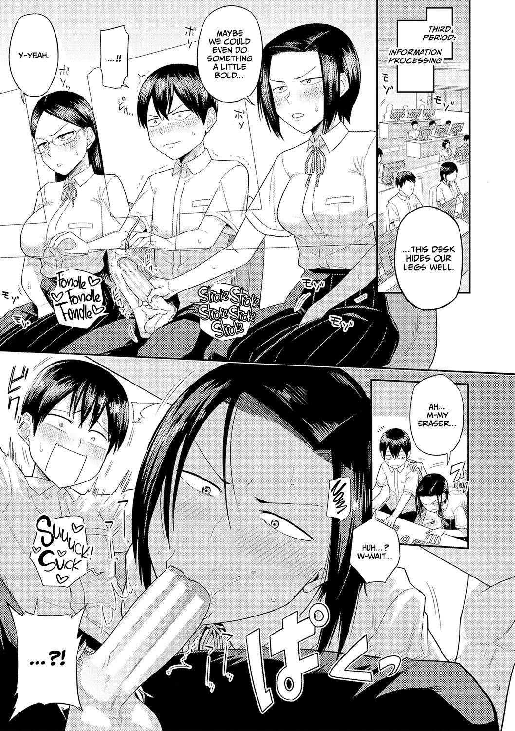 [Makosho]Mujintou de, SEX ni Kyoumi Shinshin na Dosukebe Inkya Joshi-tachi to Harem Life[English] [CulturedCommissions] [Digital] Page 111