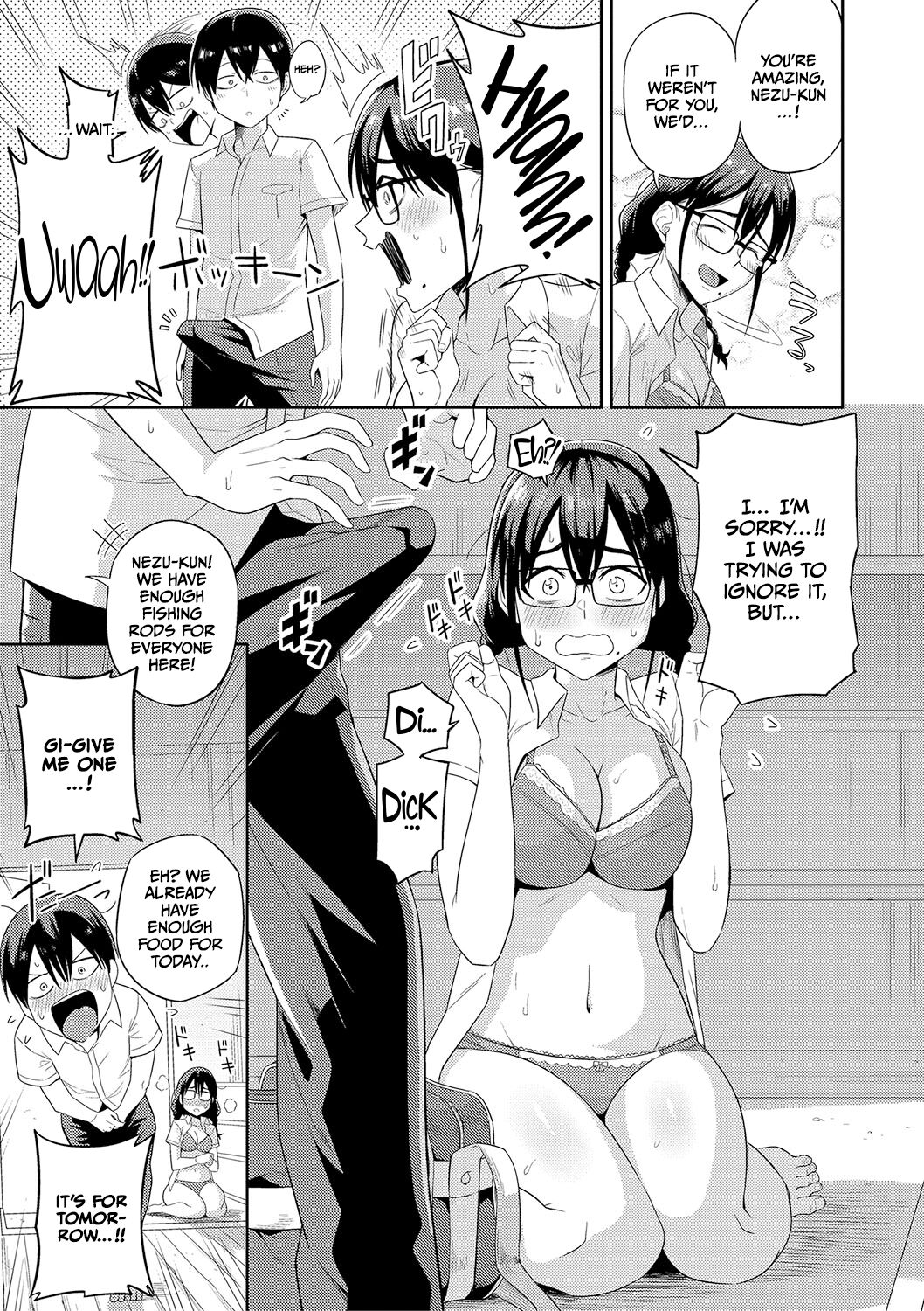 [Makosho]Mujintou de, SEX ni Kyoumi Shinshin na Dosukebe Inkya Joshi-tachi to Harem Life[English] [CulturedCommissions] [Digital] Page 11