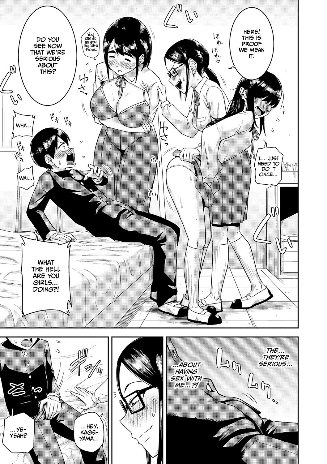[Makosho]Mujintou de, SEX ni Kyoumi Shinshin na Dosukebe Inkya Joshi-tachi to Harem Life[English] [CulturedCommissions] [Digital] Page 173