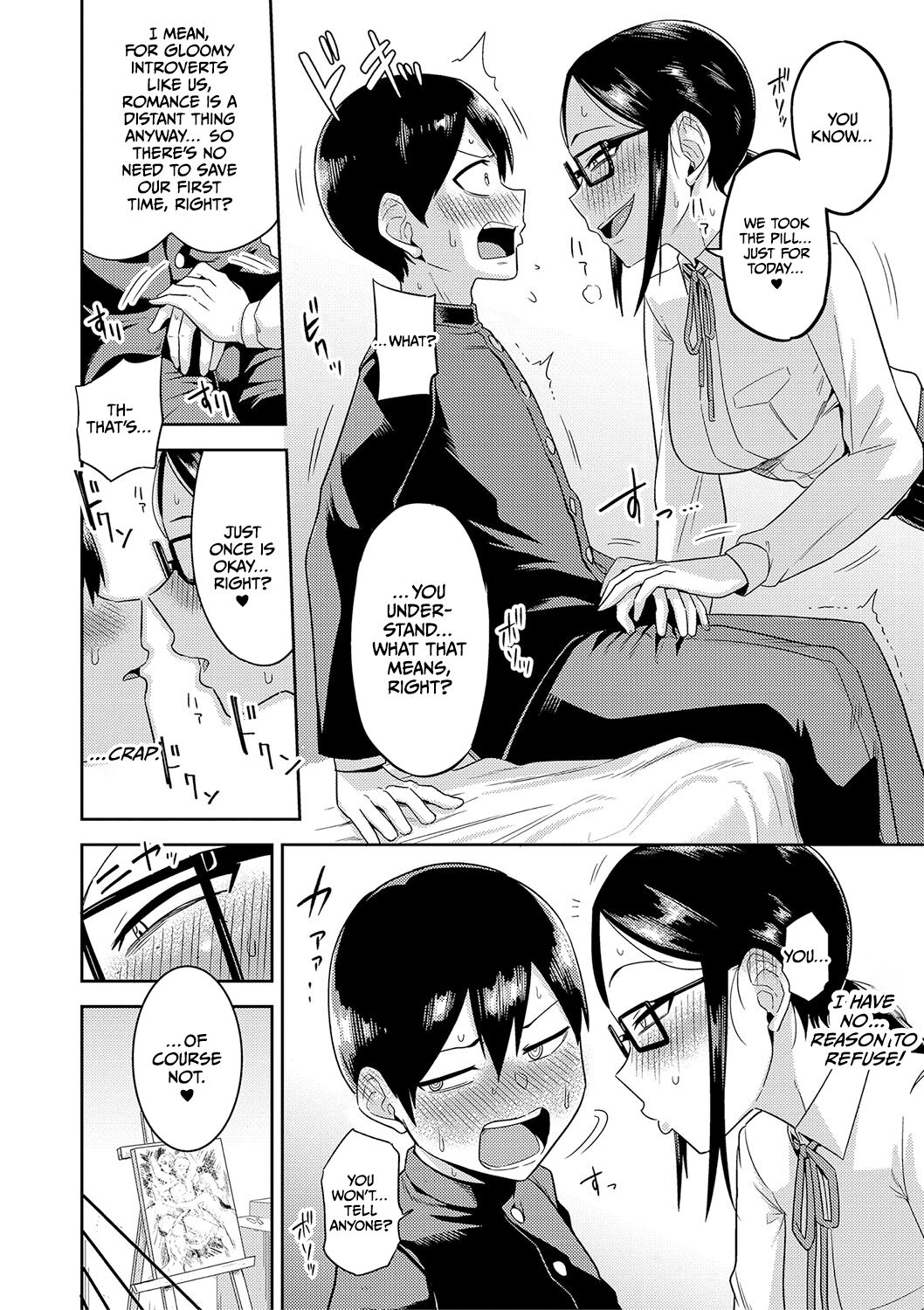 [Makosho]Mujintou de, SEX ni Kyoumi Shinshin na Dosukebe Inkya Joshi-tachi to Harem Life[English] [CulturedCommissions] [Digital] Page 174