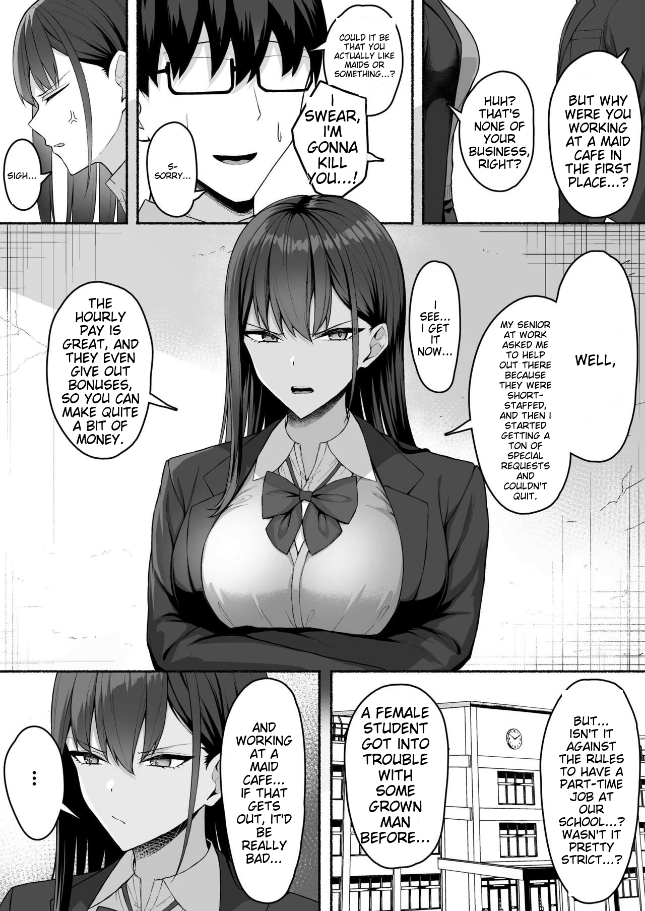 [Potato Usushio]Class no Gal o Iinari Ero Maid ni Suru Hanashi | A Story Sbout Turning a Gal From Class Into an Obedient Erotic Maid[English] [MTL] Page 12