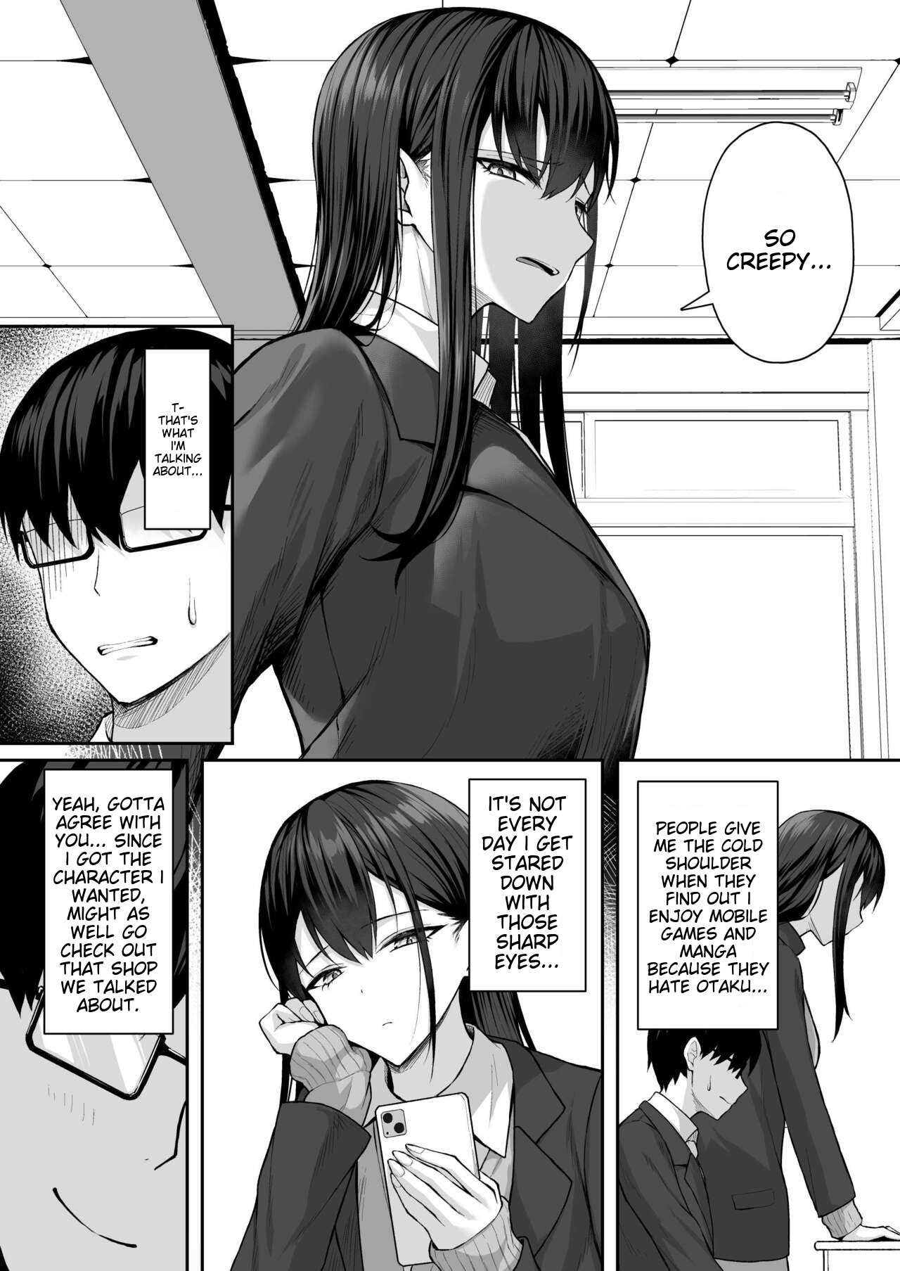[Potato Usushio]Class no Gal o Iinari Ero Maid ni Suru Hanashi | A Story Sbout Turning a Gal From Class Into an Obedient Erotic Maid[English] [MTL] Page 4