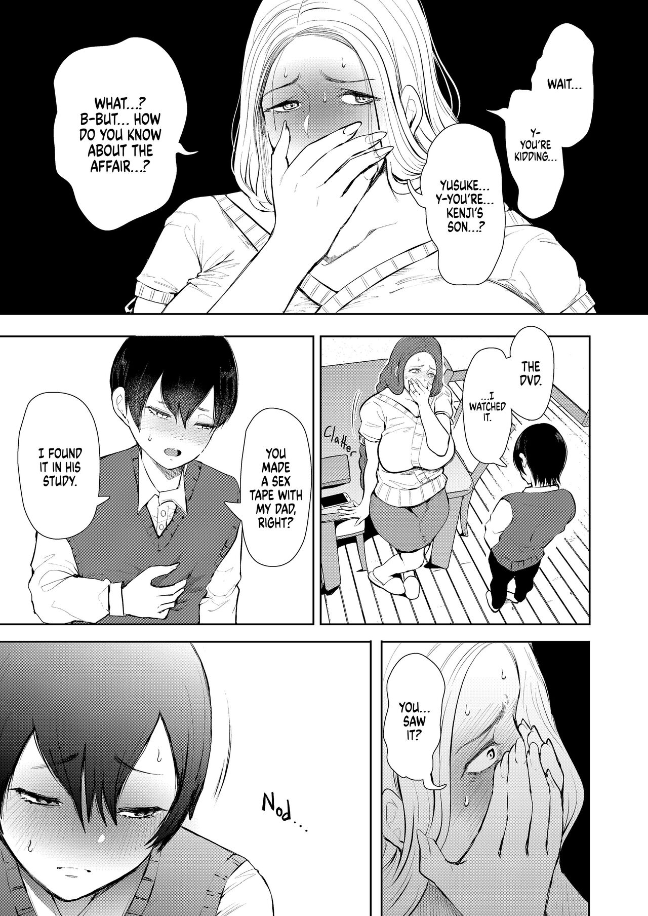 Mukashi no Uwaki Aite no Ko ga Jitsu wa Watashi no Musuko no Doukyuusei de Page 13