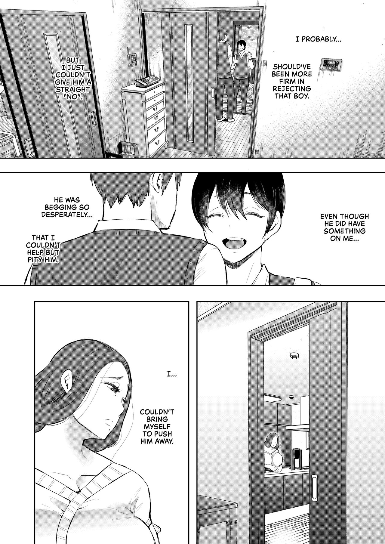 Mukashi no Uwaki Aite no Ko ga Jitsu wa Watashi no Musuko no Doukyuusei de Page 24