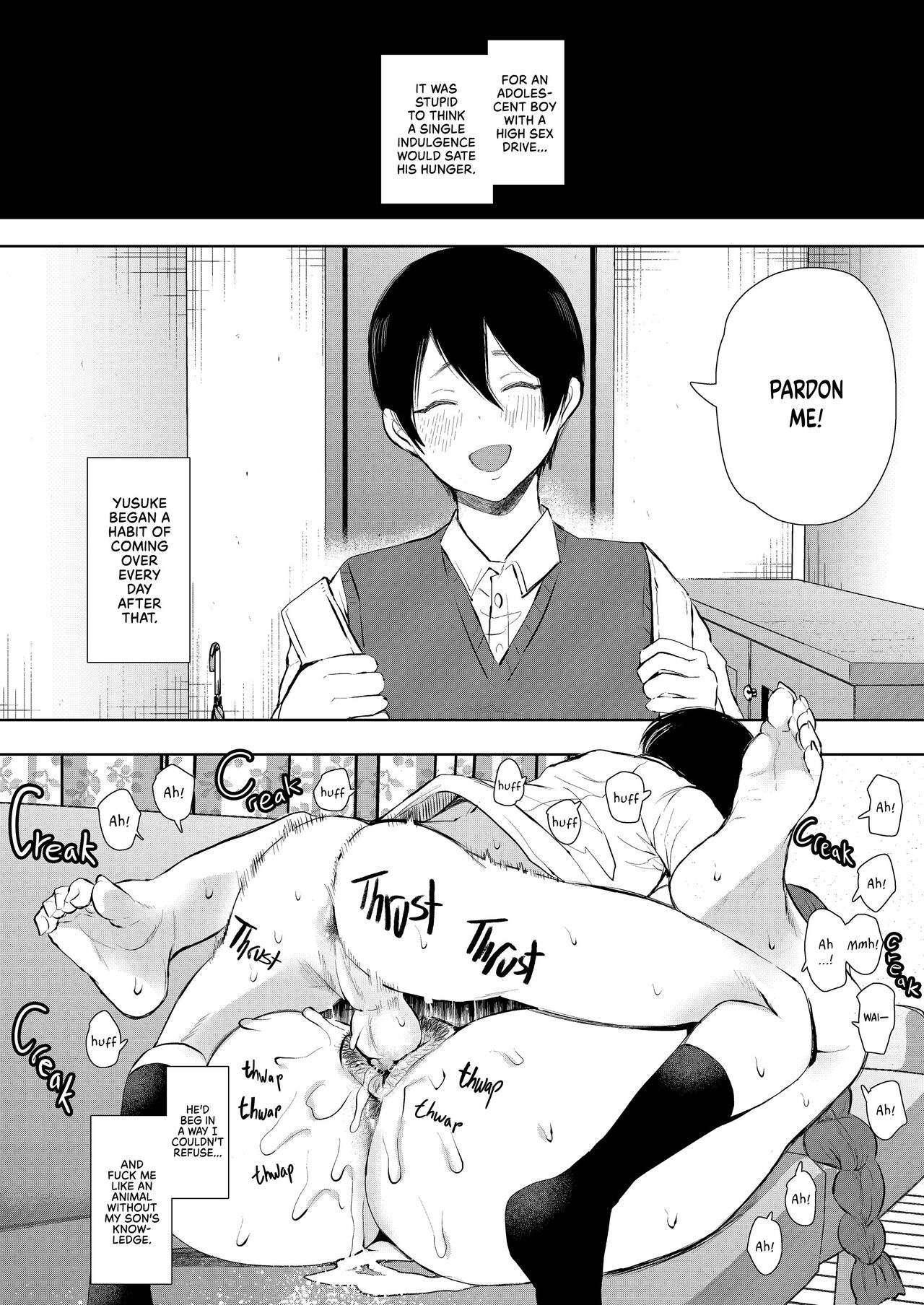 Mukashi no Uwaki Aite no Ko ga Jitsu wa Watashi no Musuko no Doukyuusei de Page 28