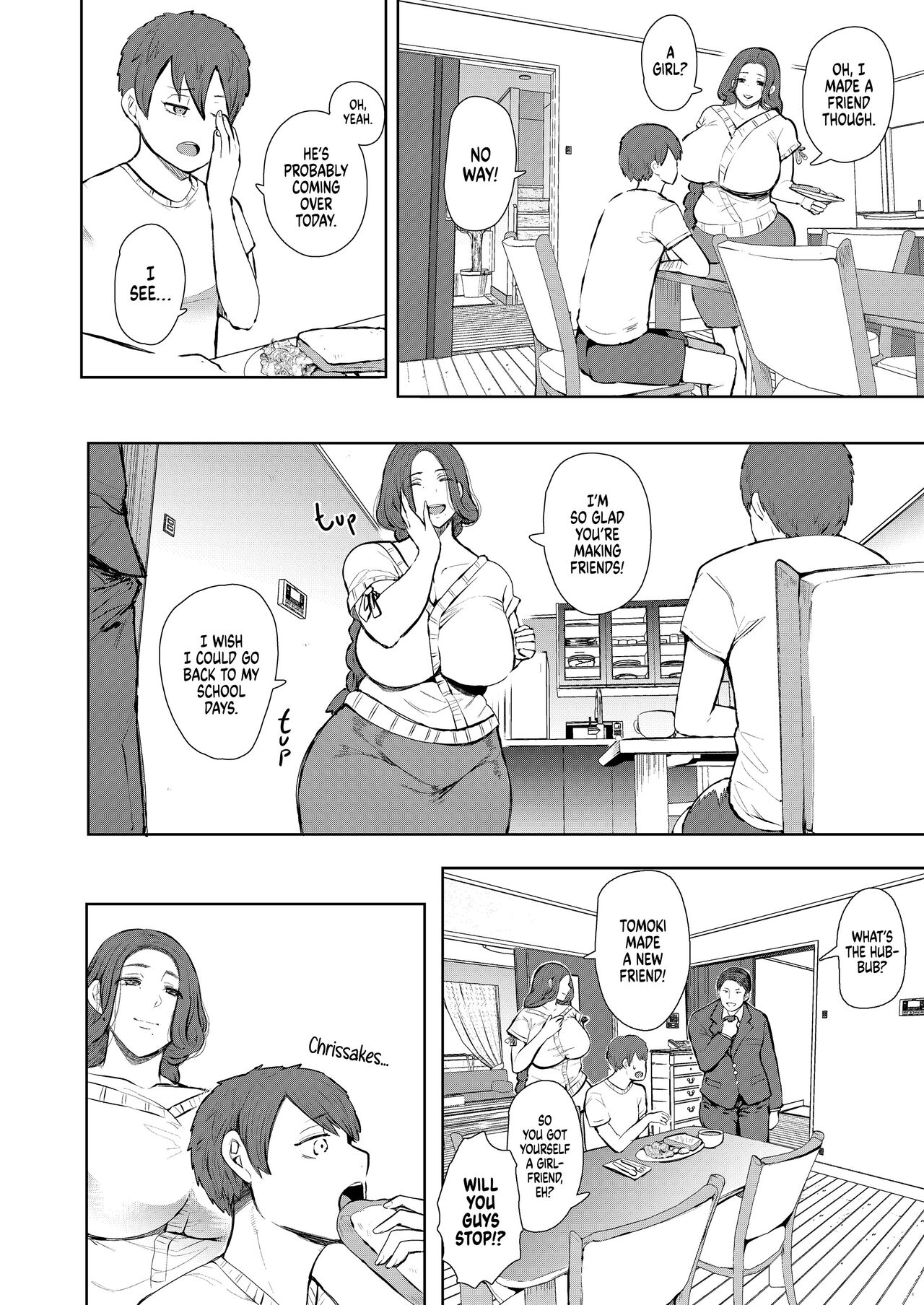 Mukashi no Uwaki Aite no Ko ga Jitsu wa Watashi no Musuko no Doukyuusei de Page 4