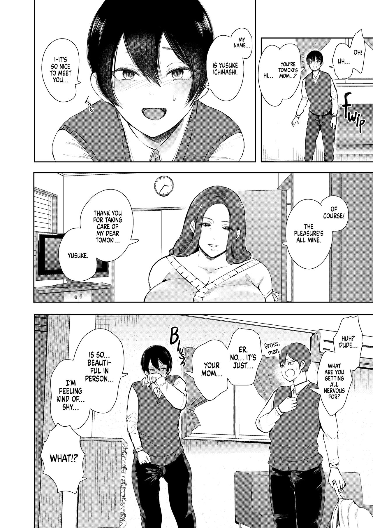Mukashi no Uwaki Aite no Ko ga Jitsu wa Watashi no Musuko no Doukyuusei de Page 8