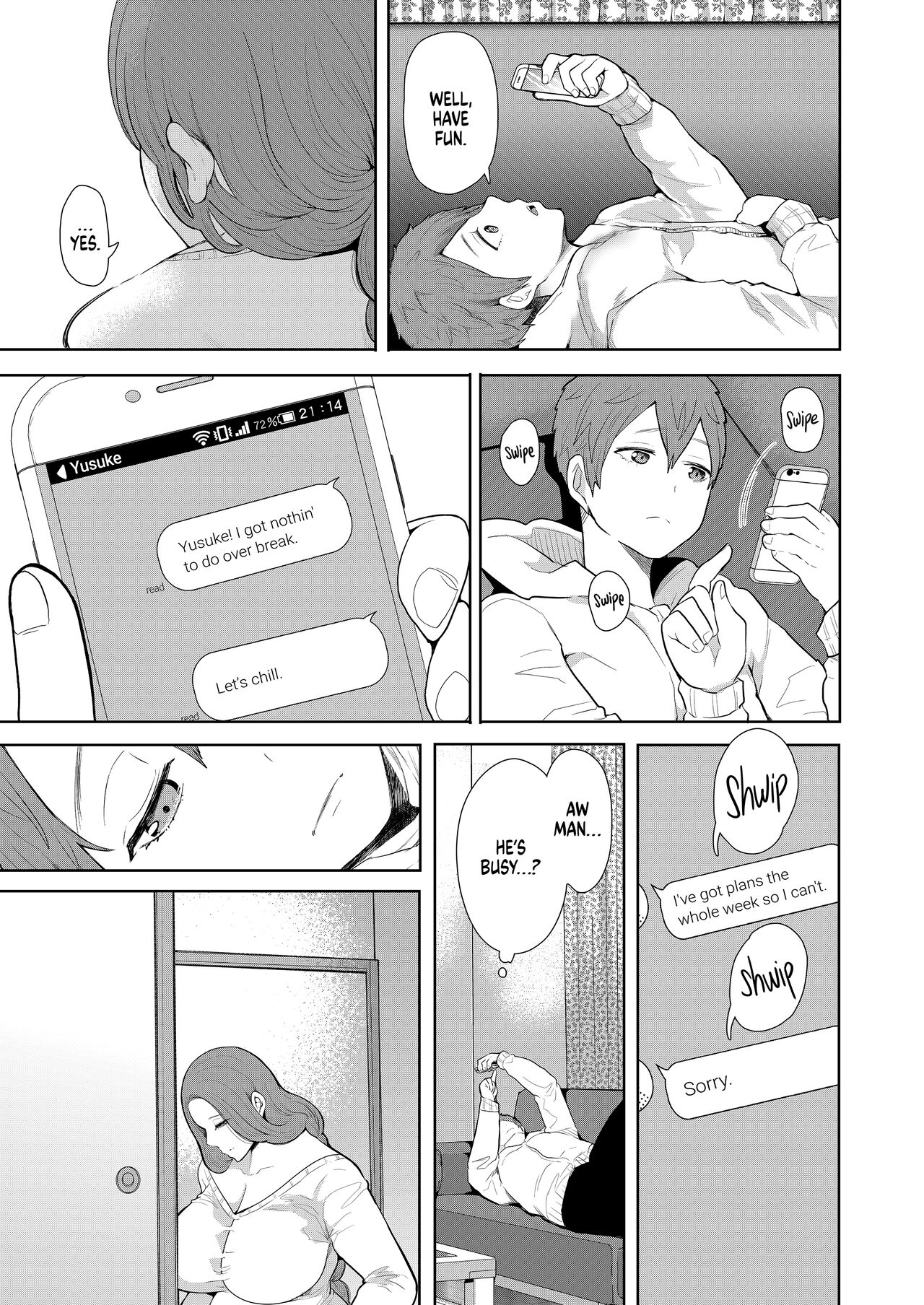 Mukashi no Uwaki Aite no Ko ga Jitsu wa Watashi no Musuko no Doukyuusei de 2 Page 8