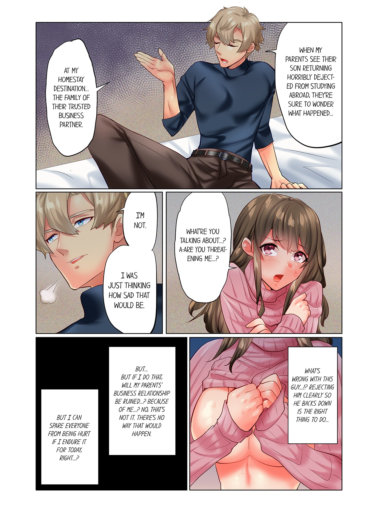 [Yomosugara]Zetsurin Gaikokujin no Yaba Sugiru Netori Kata 〜 Iya to wa Iwasenai , Kikakugai no Wakarase SEX 1 | The Incredible Foreigner Who's Into a Crazy Kind of Cuckolding -Unplanned Subjugating Sex That She Has No Chance of Refusing 1[English] Page 16