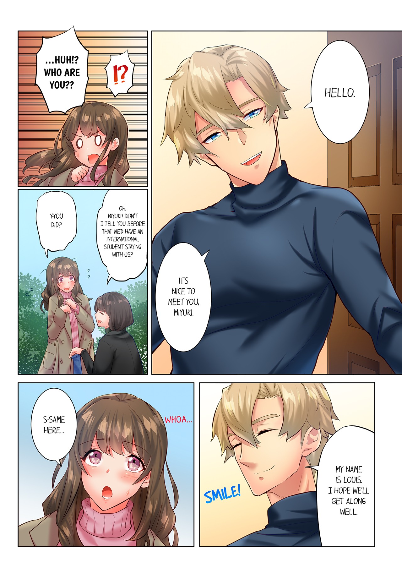 [Yomosugara]Zetsurin Gaikokujin no Yaba Sugiru Netori Kata 〜 Iya to wa Iwasenai , Kikakugai no Wakarase SEX 1 | The Incredible Foreigner Who's Into a Crazy Kind of Cuckolding -Unplanned Subjugating Sex That She Has No Chance of Refusing 1[English] Page 4