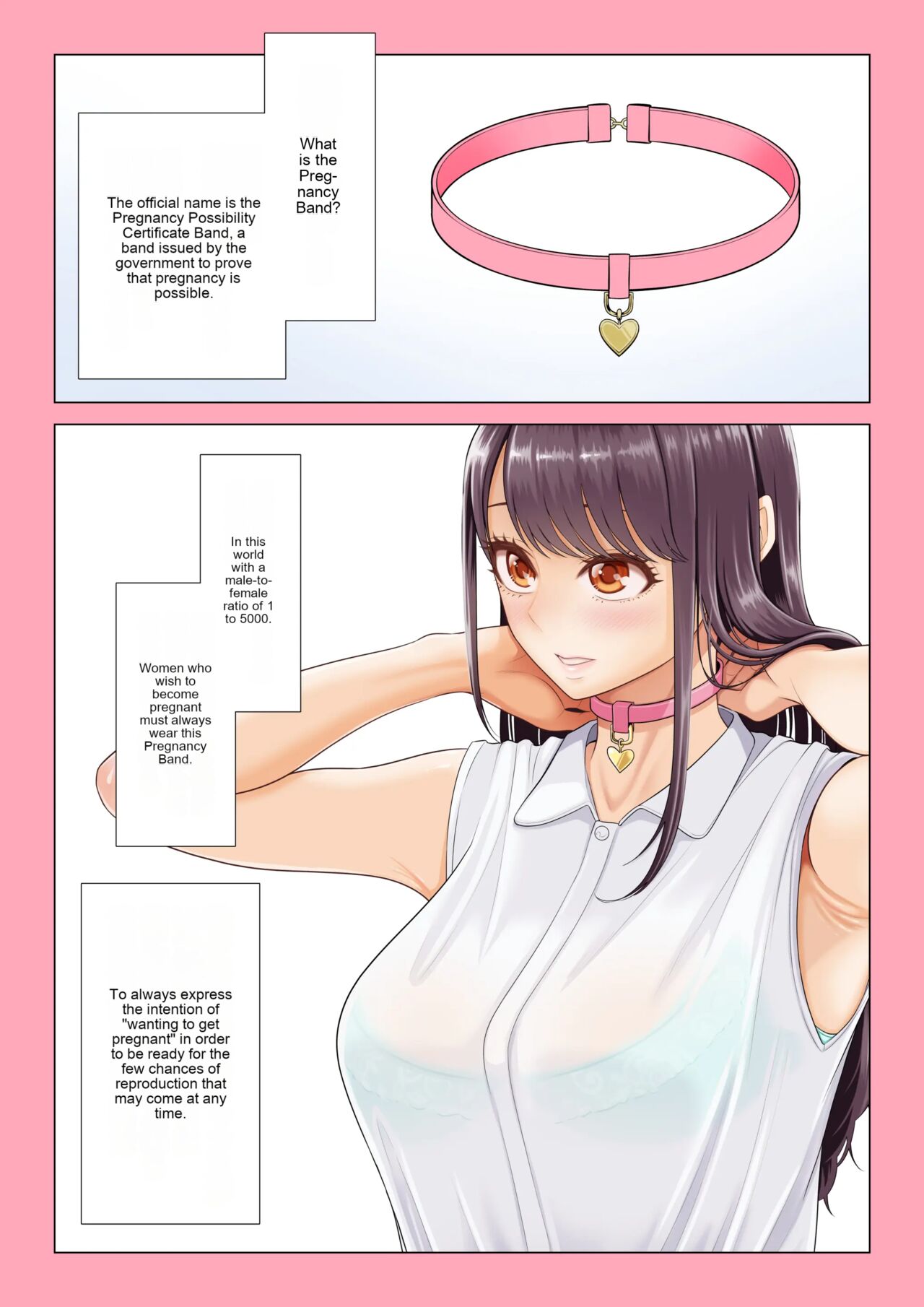 In a world where there are extremely few men, sperm is a precious resource. Part 2(Rough Translation) Page 2