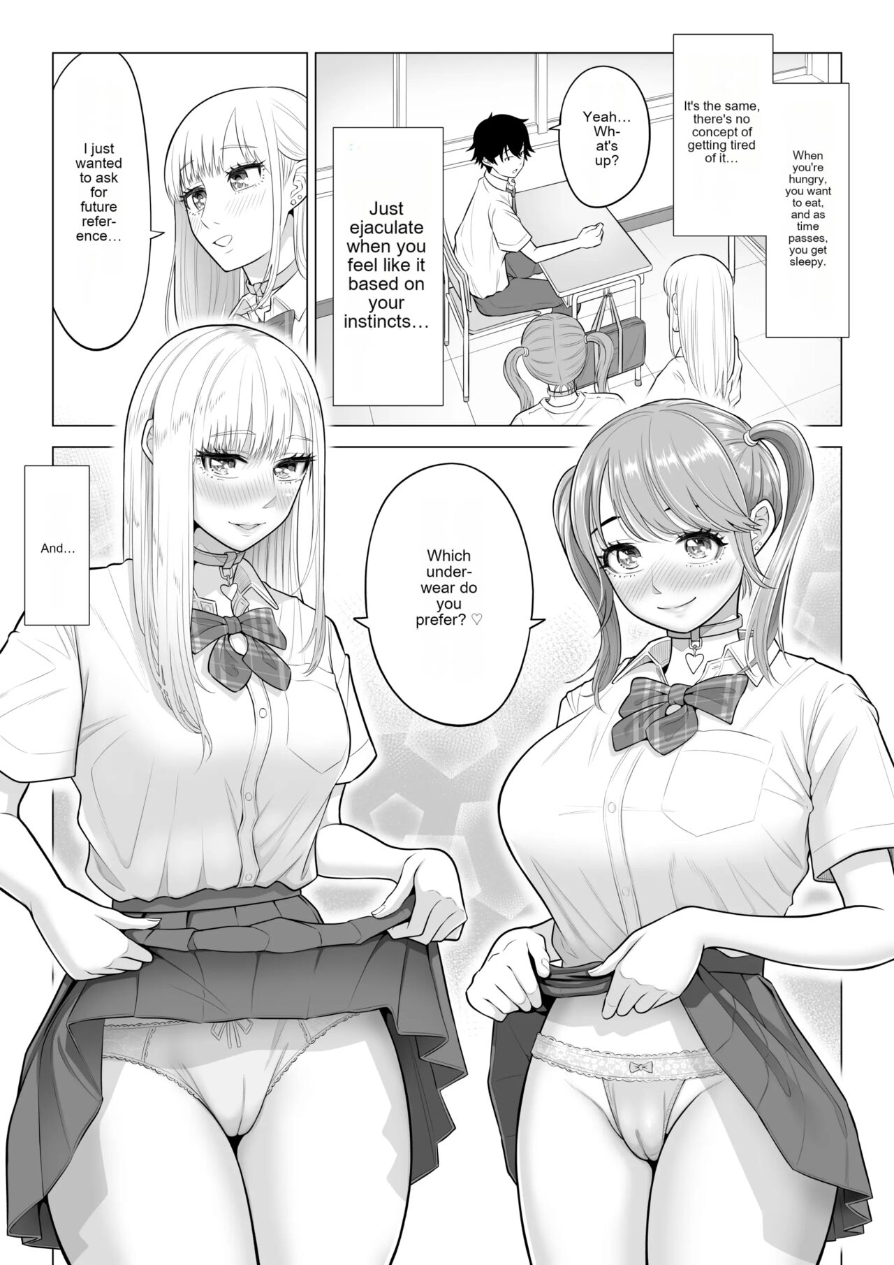 In a world where there are extremely few men, sperm is a precious resource. Part 2(Rough Translation) Page 63