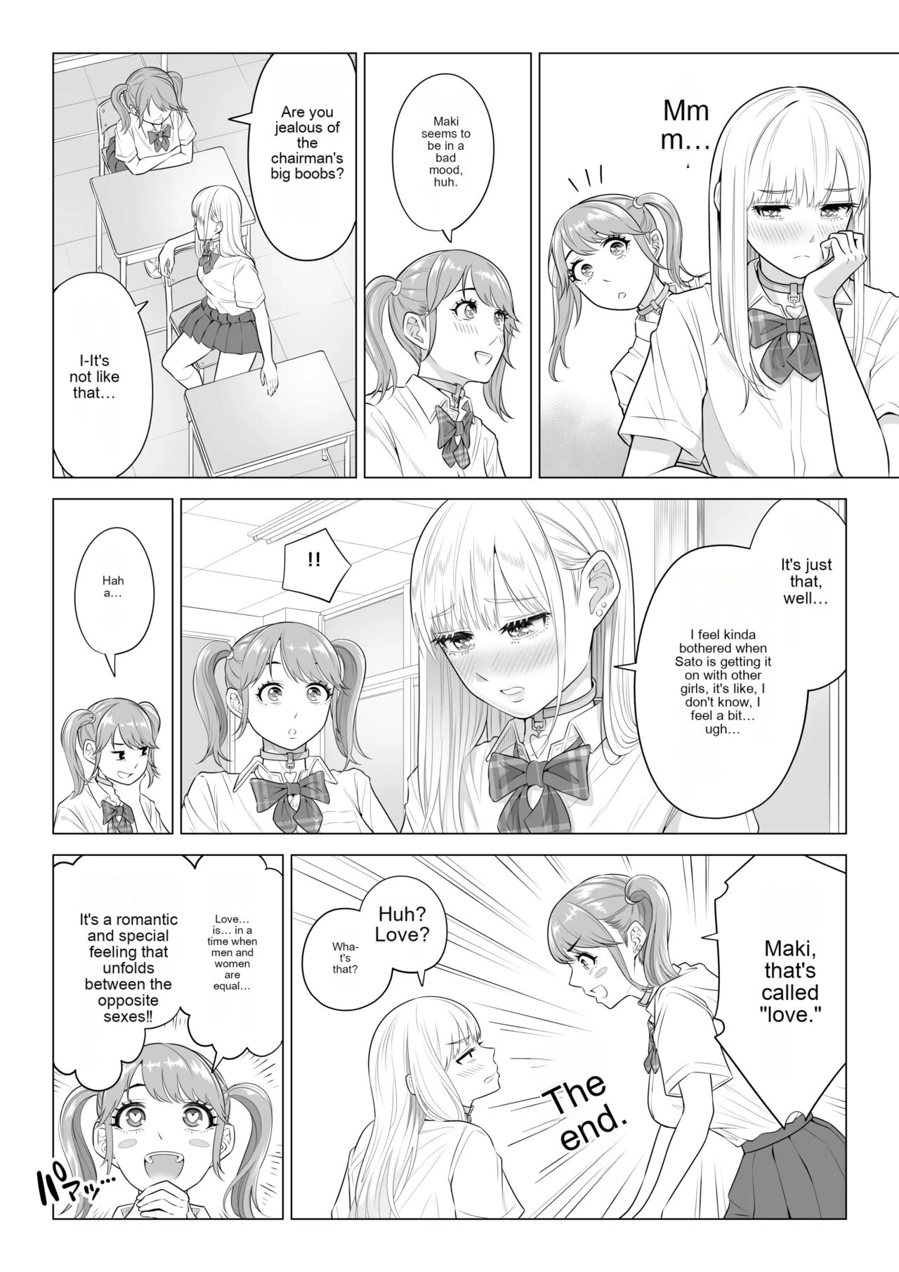 In a world where there are extremely few men, sperm is a precious resource. Part 2(Rough Translation) Page 90