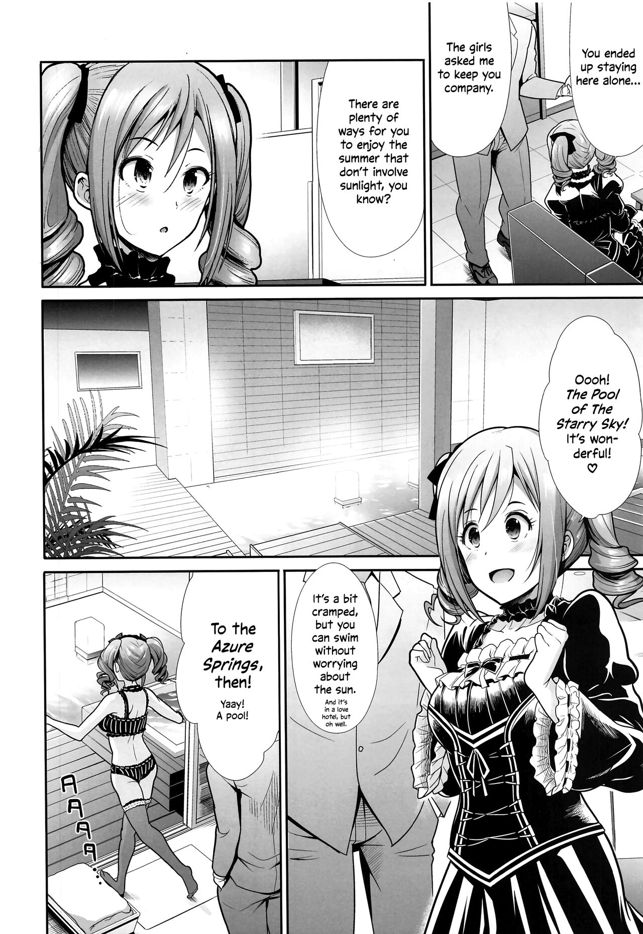 [Takemasaya (Takemasa Takeshi)]Twintail na Kanojo to Otomari Ecchi | Fucking Ms. Twintails At a Special Place(THE IDOLM@STER CINDERELLA GIRLS) [English] [Shiromaru] Page 3