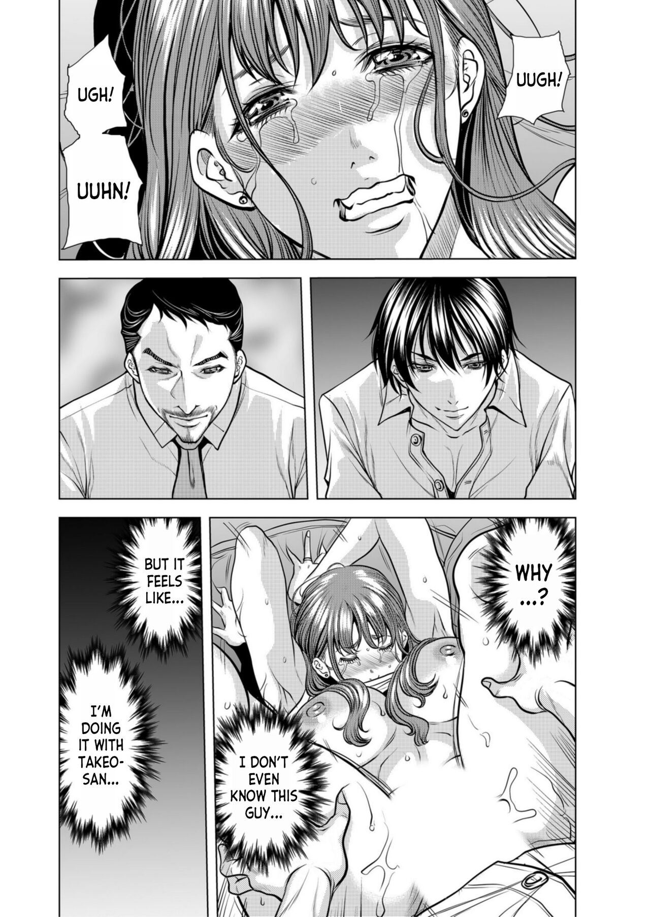 [Tachibana Naoki]Netorare Okusan ~ Otto no Tsurego ni Aragaezu Hitobanjuu Ikasare Tsuzukeru Zetsurin SEX 1[English] [desudesu] Page 17