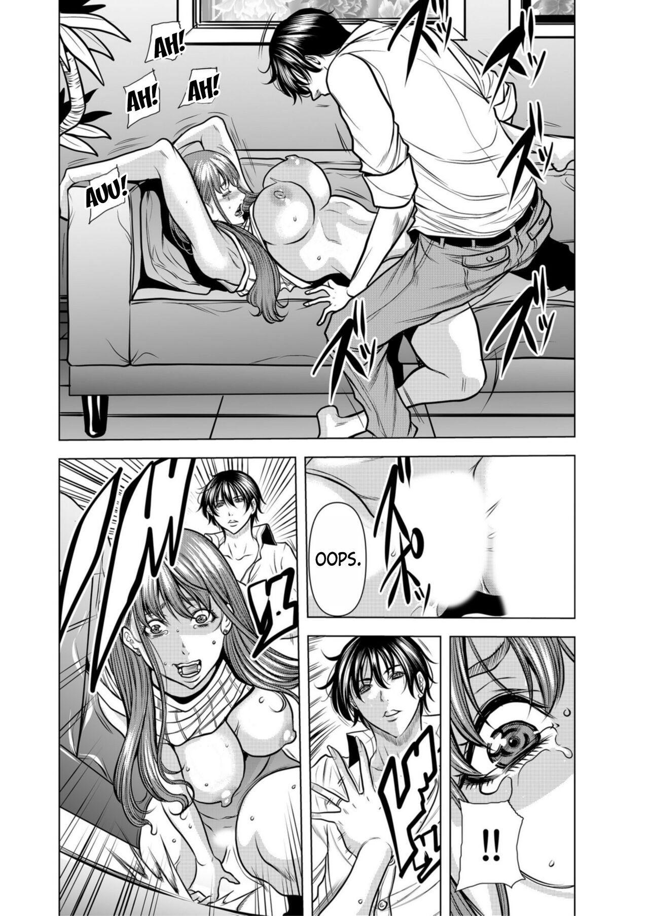 [Tachibana Naoki]Netorare Okusan ~ Otto no Tsurego ni Aragaezu Hitobanjuu Ikasare Tsuzukeru Zetsurin SEX 1[English] [desudesu] Page 19