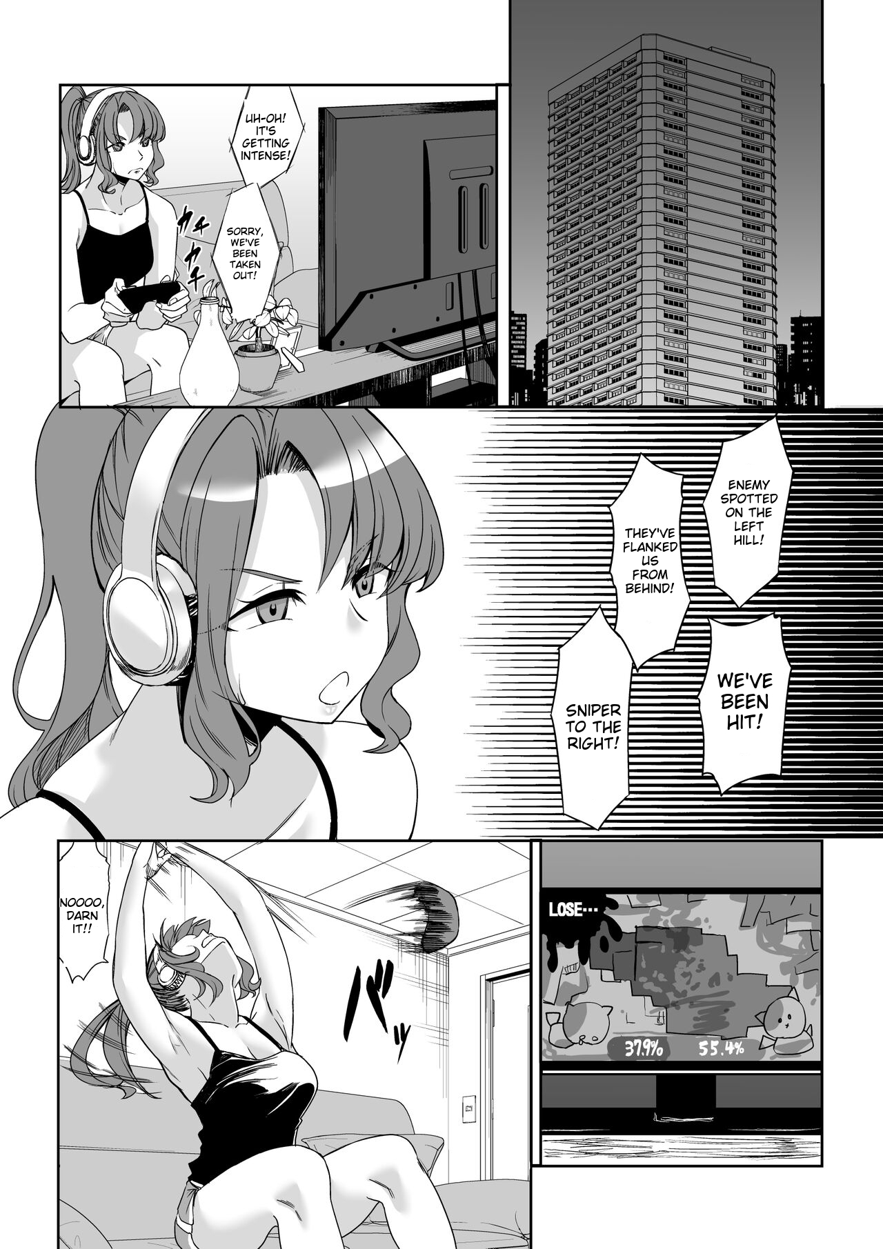 [Nanakorobi Yaoki (kinntarou)]Shinchou 211 cm no jirai-kei joshi ni nerawa rete mou nige rarenai[English] [MTL] Page 41
